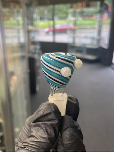 Preview pic of Multi Color Linework Slide Blue