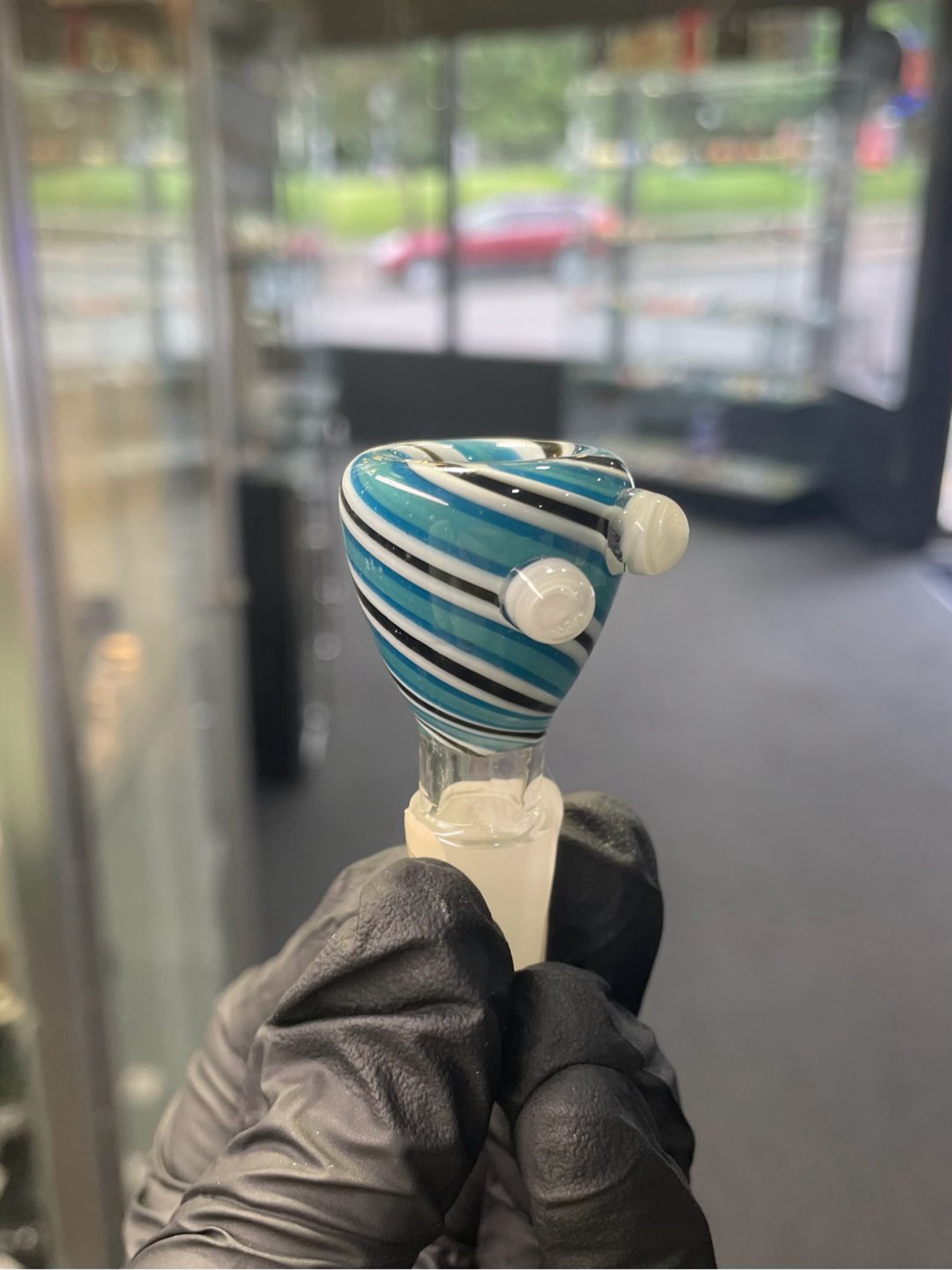 Preview pic of Multi Color Linework Slide Blue