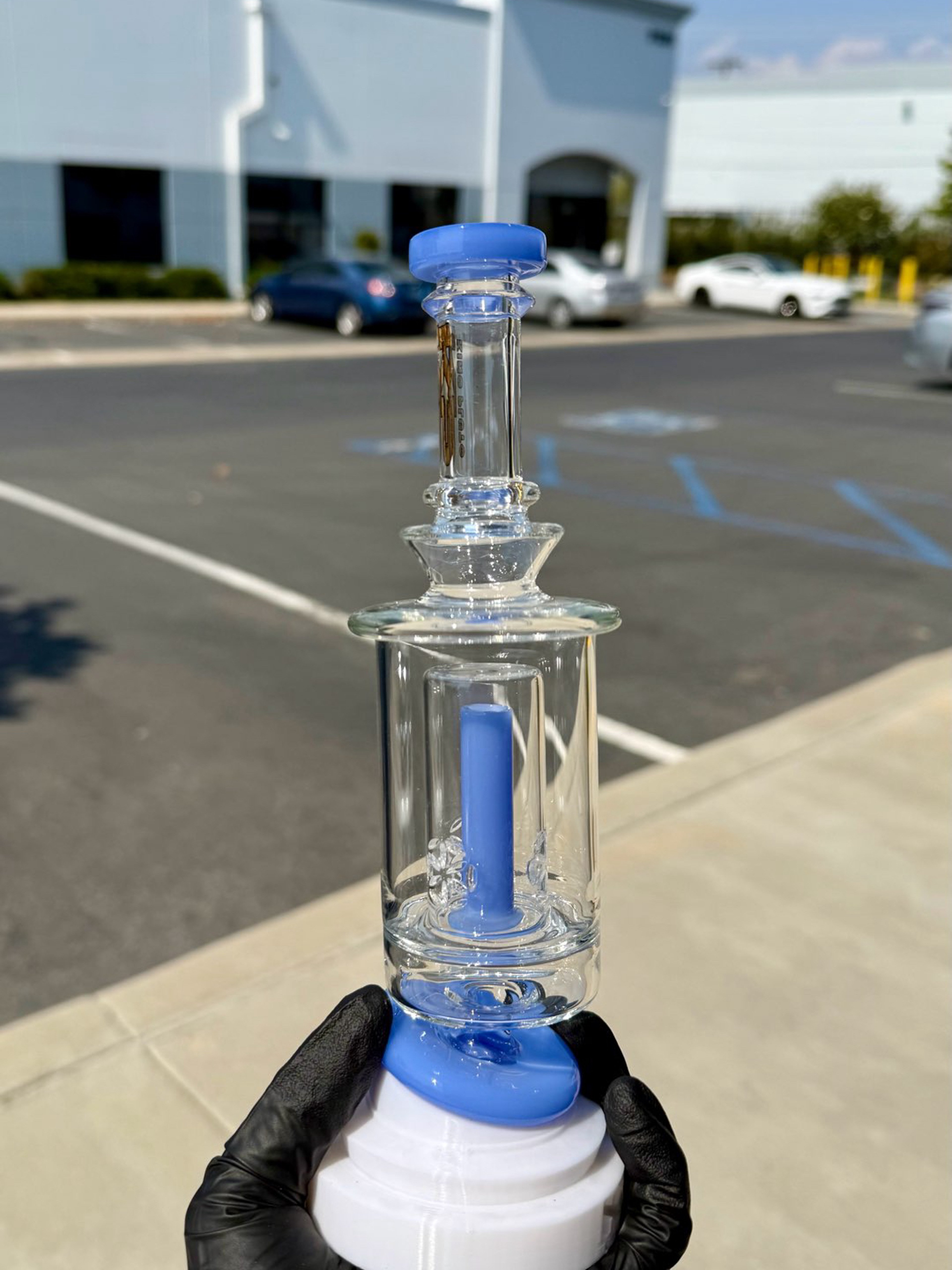 Preview pic of Puffco Attachment - Seed of life Perc Tube Top