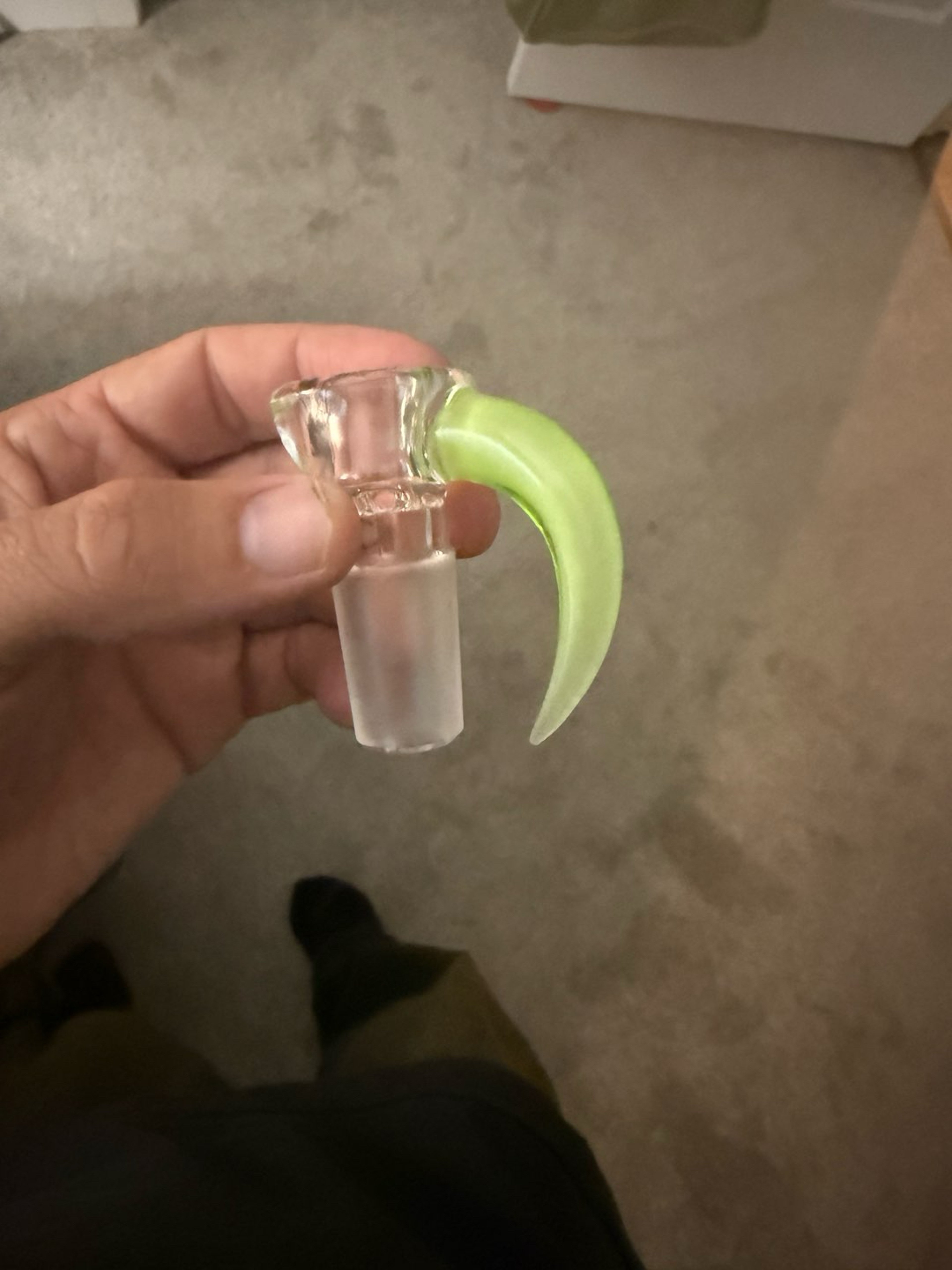 Sovereignty PA Slide (Lime over White Satin) image 0