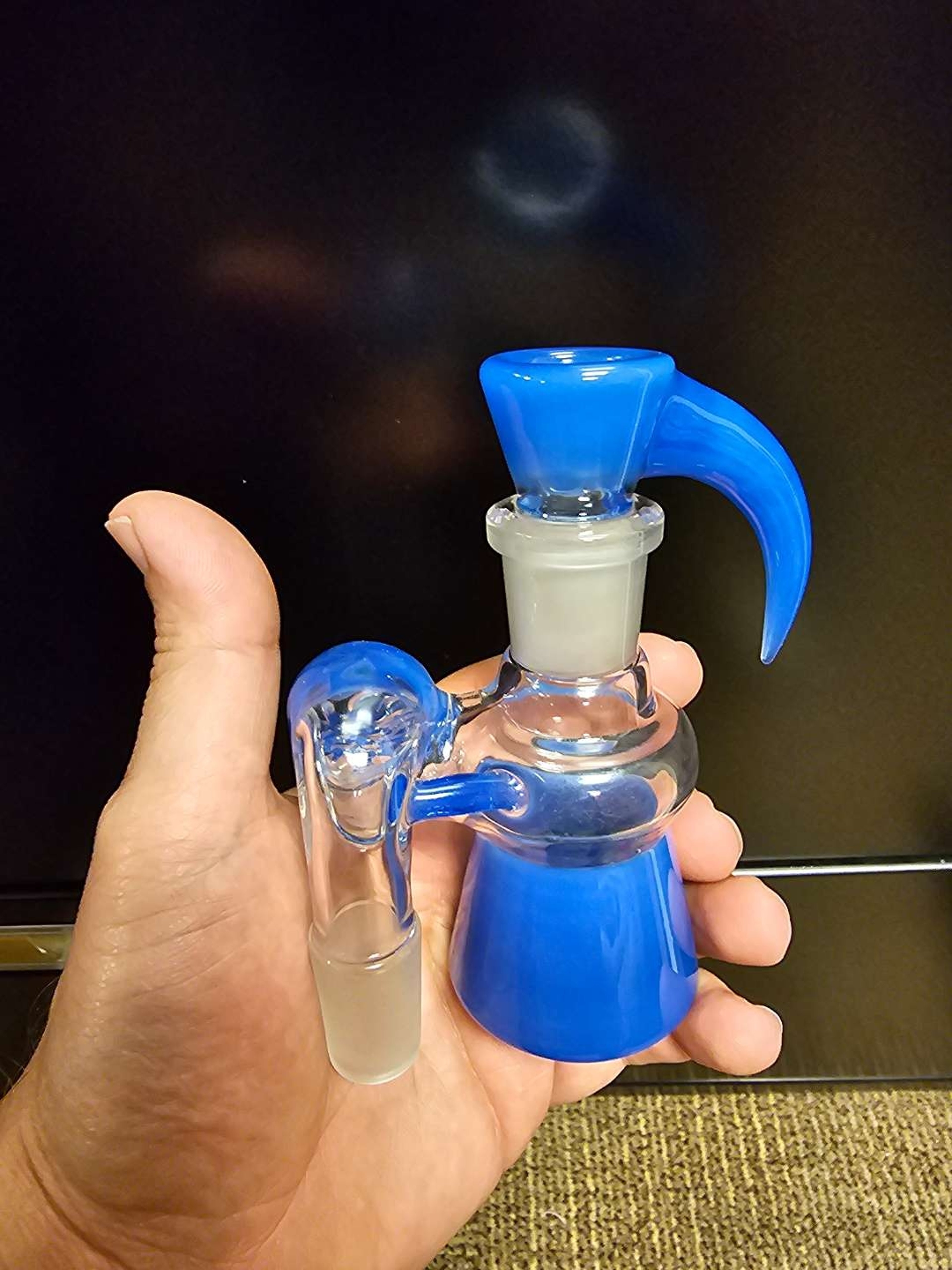 Preview pic of Welch Sov Style Dry Catch 18mm Slide Combo - Blue Dream Honeycomb