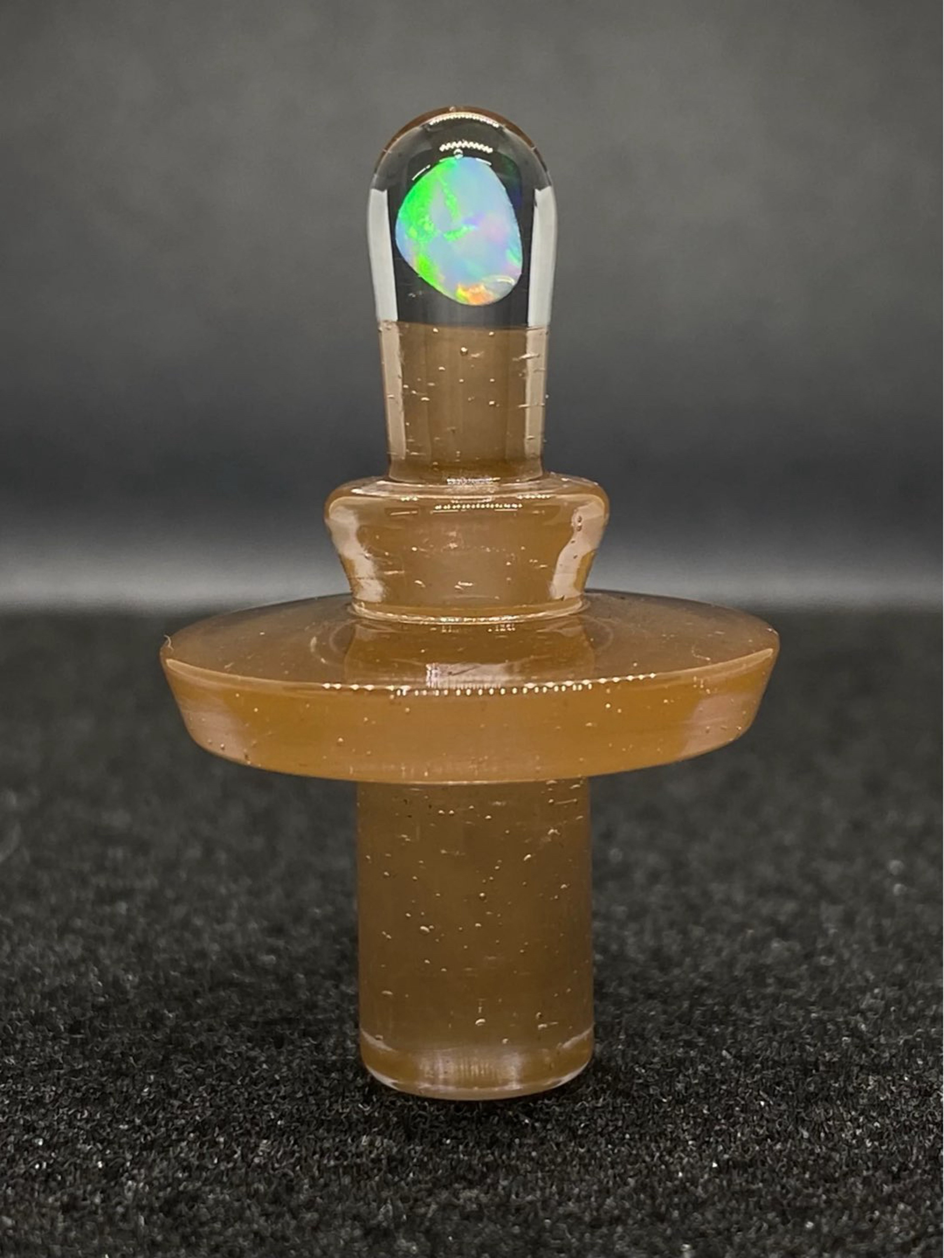 Preview pic of Fortunate Glass - Peach Opal Control Tower Cap