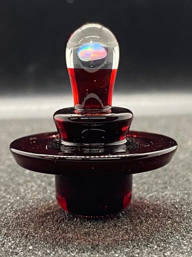 Preview pic of Fortunate Glass - V2 Garnet Slurper/Blender Plug Cap