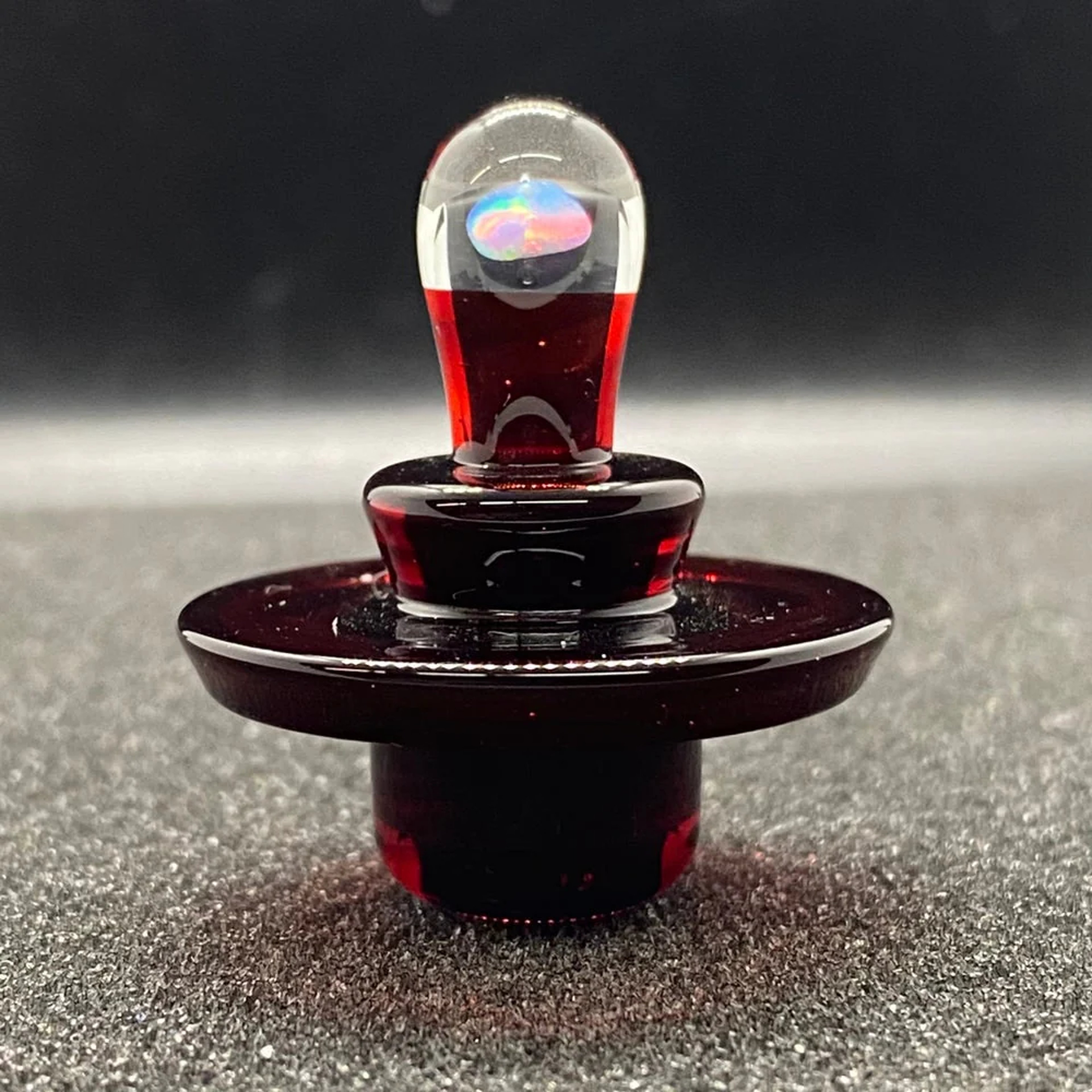 Preview pic of Fortunate Glass - V2 Garnet Slurper/Blender Plug Cap
