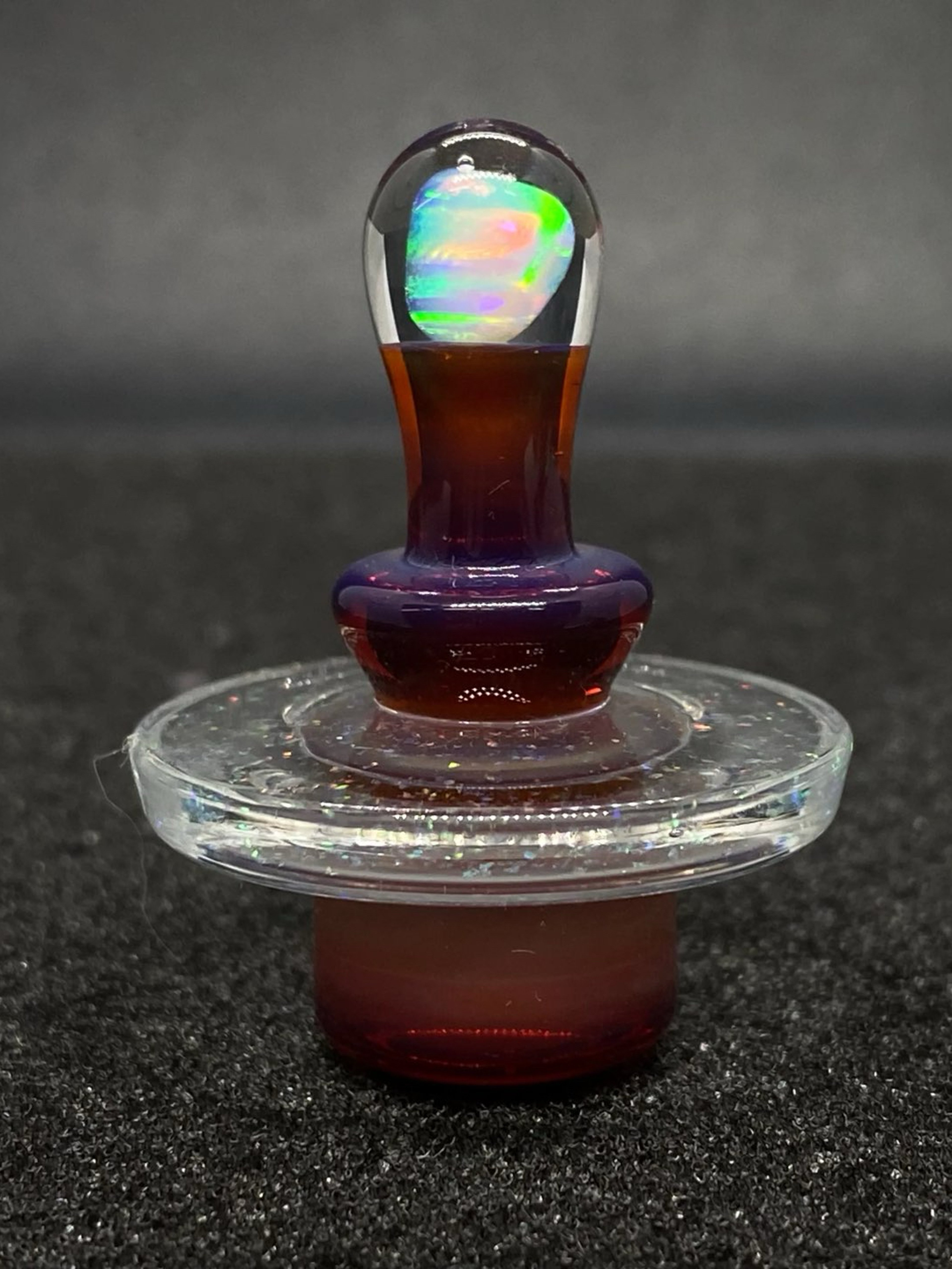 Preview pic of Fortunate Glass - Crushed Opal Slurper/Blender Cap