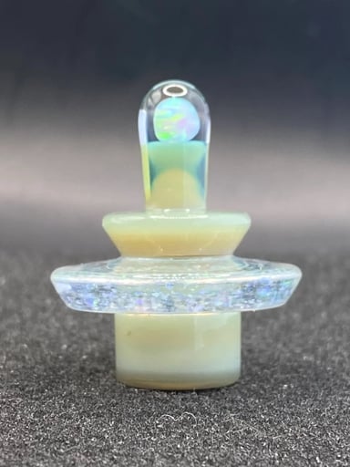 Preview pic of Fortunate Glass - Mirage Crushed Opal Slurper/Blender Cap