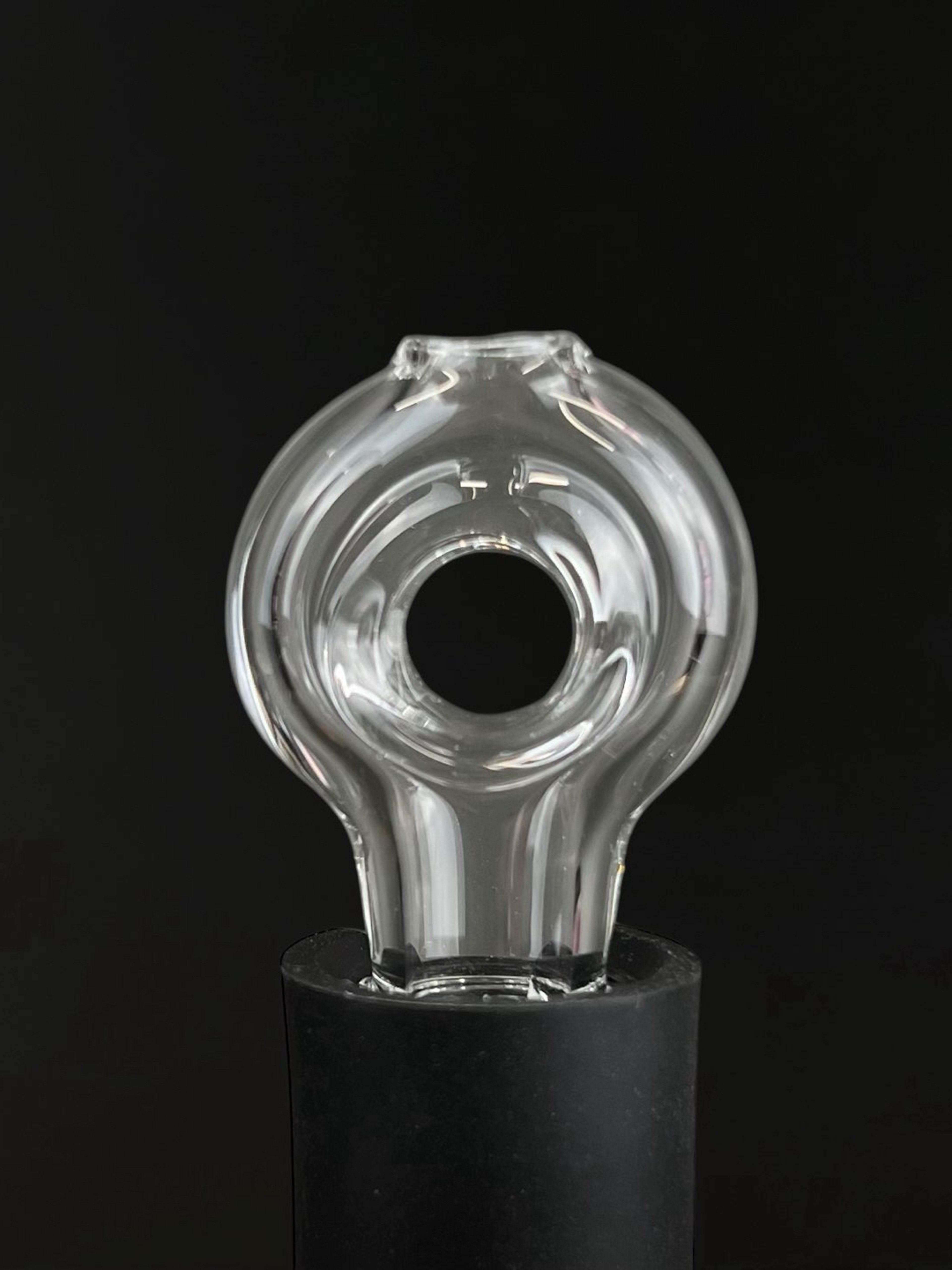 Preview pic of Clear Pivot Donut Spinner Mouthpiece by Bororegon