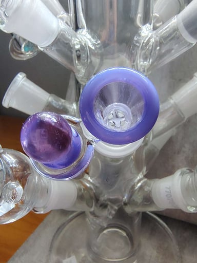 Preview pic of Purple rim slide with poker