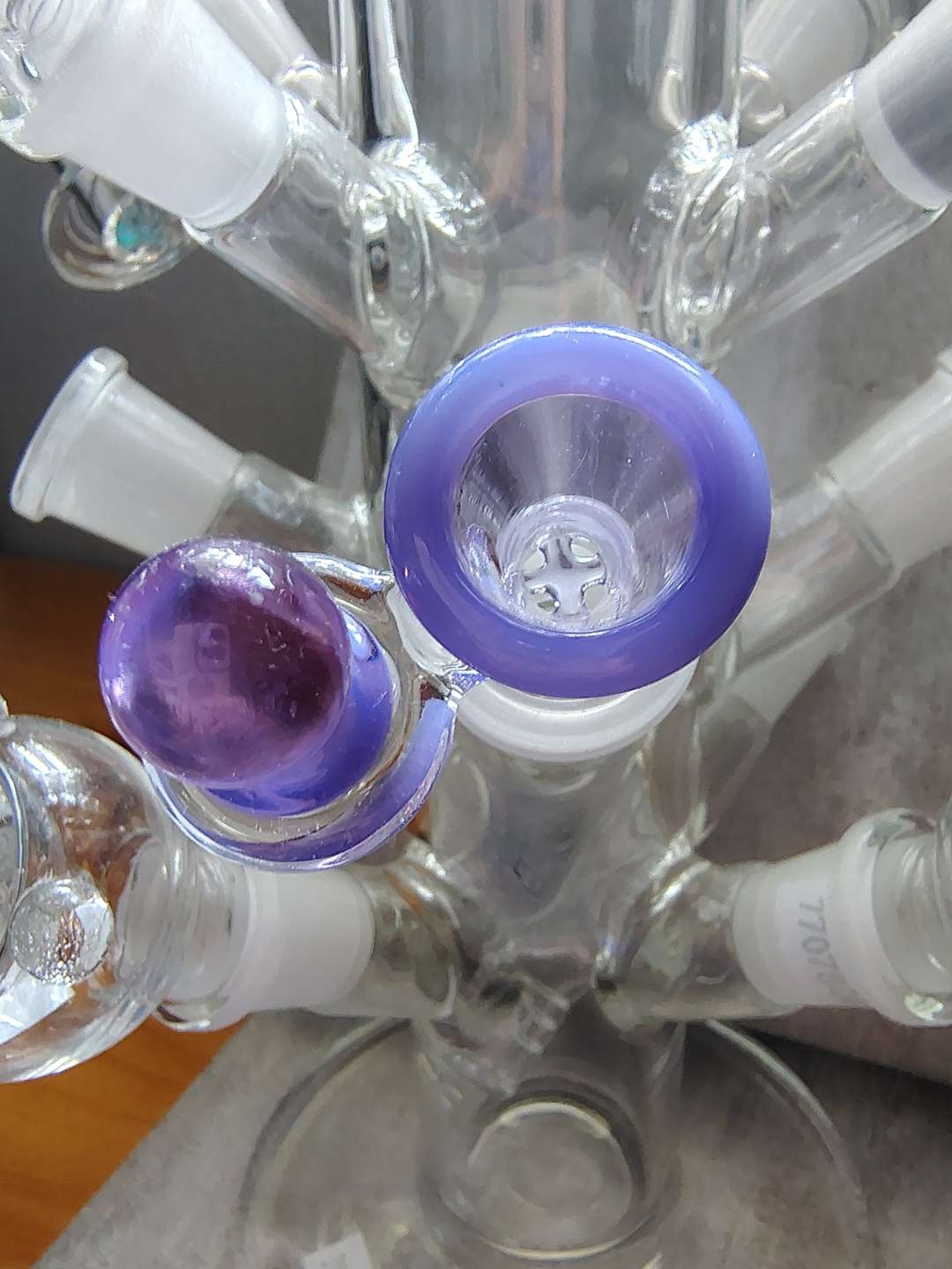 Preview pic of Purple rim slide with poker