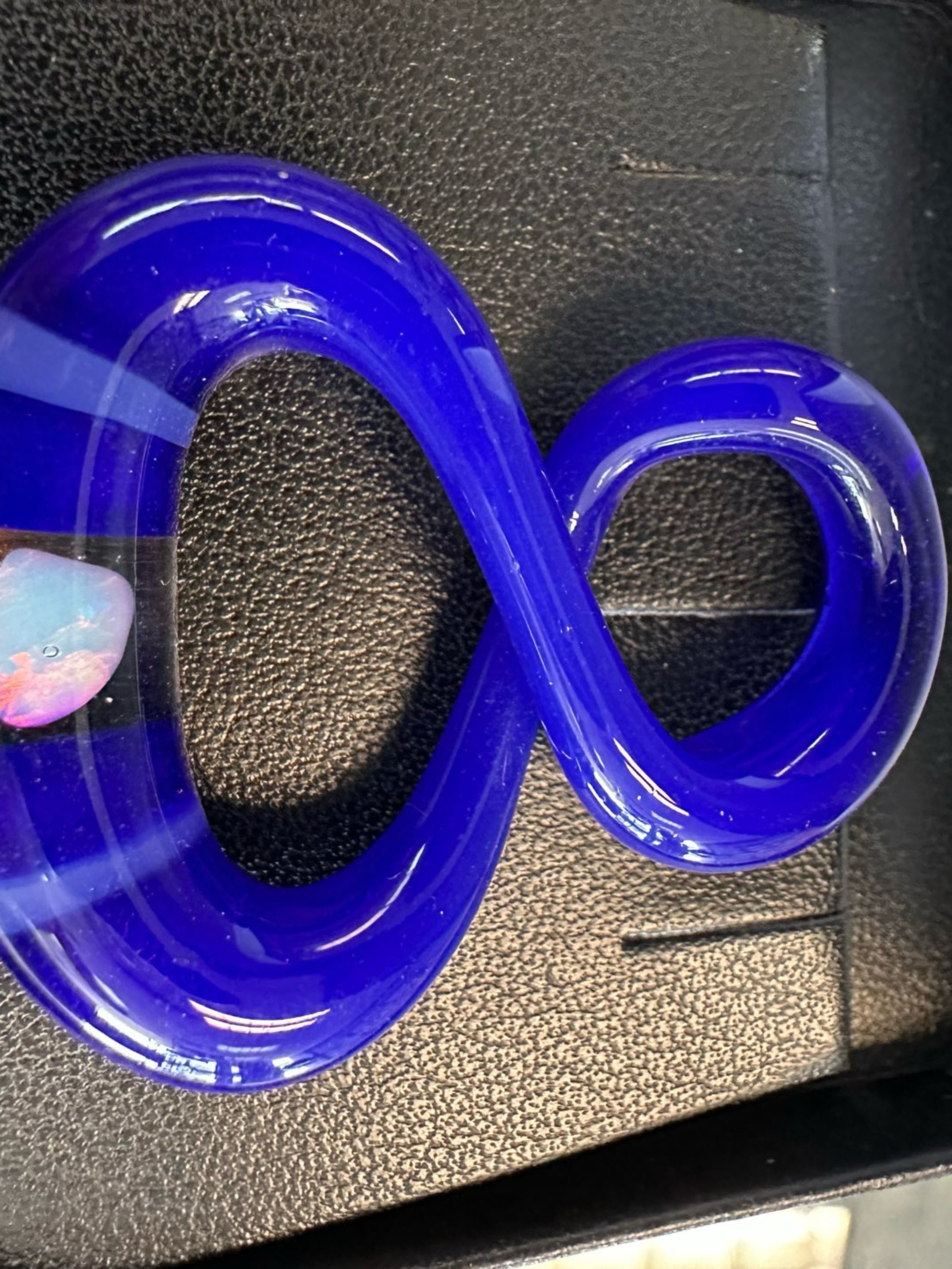 Preview pic of SeaGreen and cobalt blue Natey love pendys