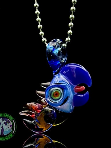 Preview pic of RJ Glass - Pendant - Bird #4