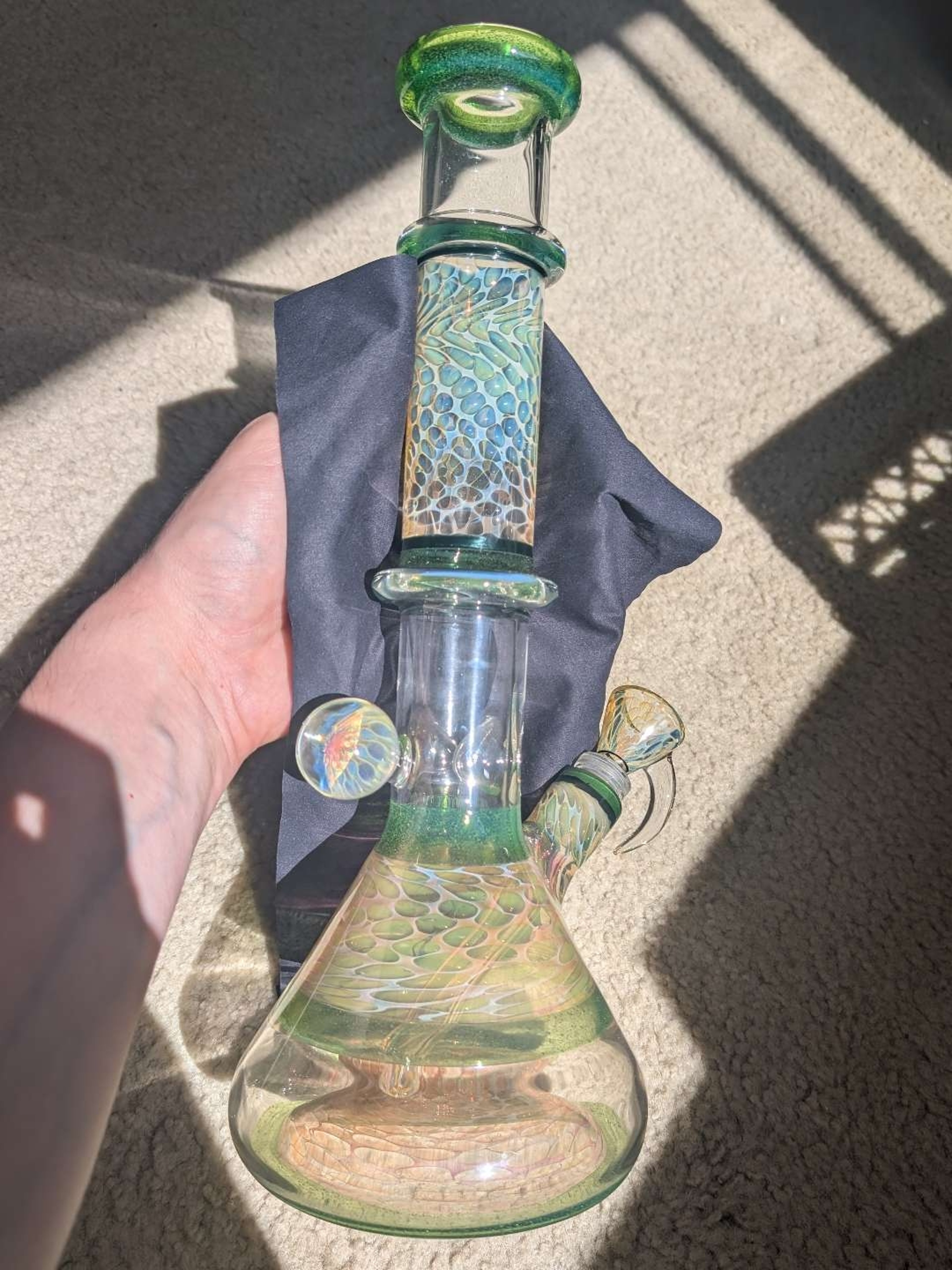 Preview pic of Santa Cruz Glass Pics x Carl Eifler Bong