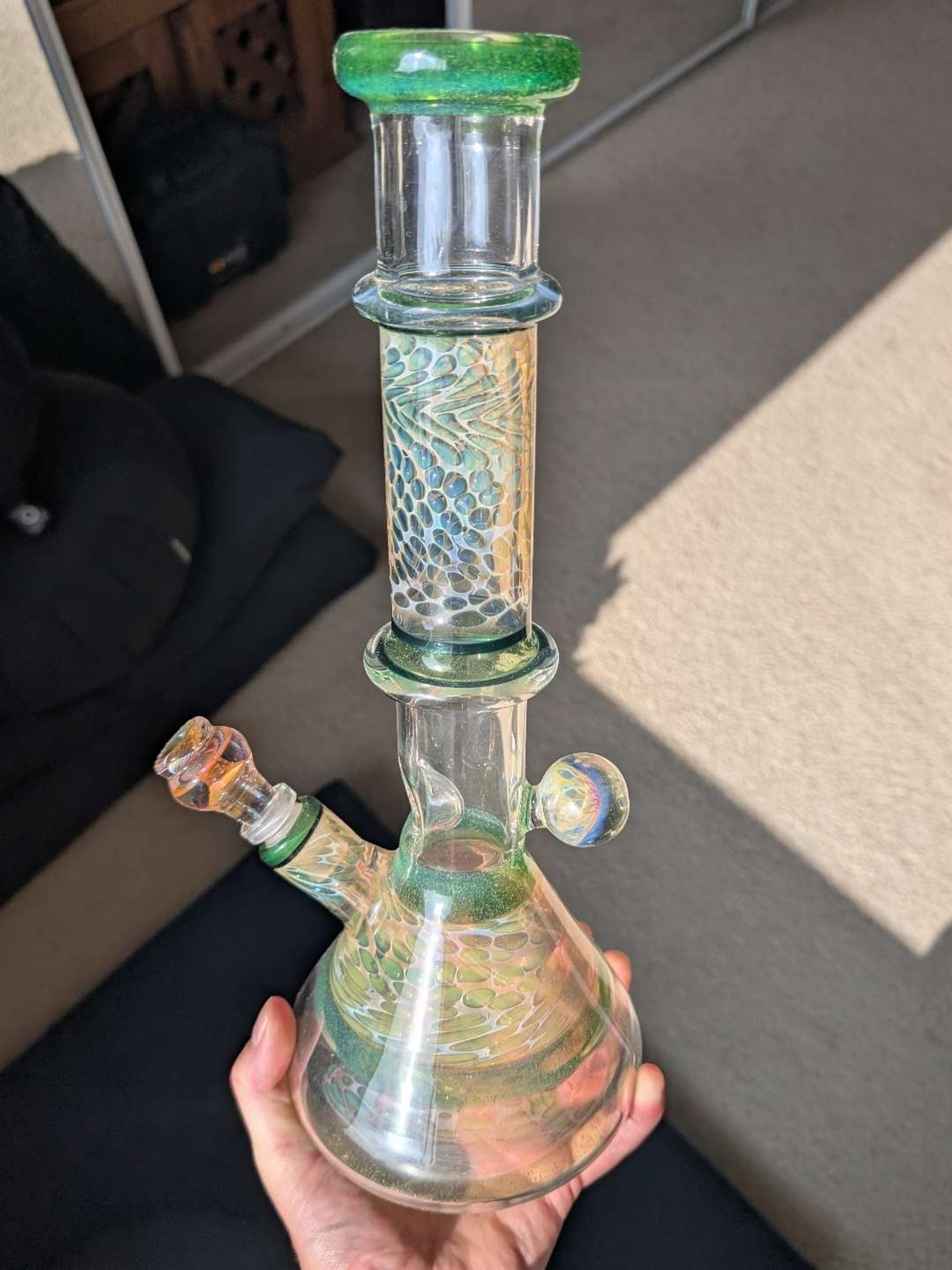 Preview pic of Santa Cruz Glass Pics x Carl Eifler Bong