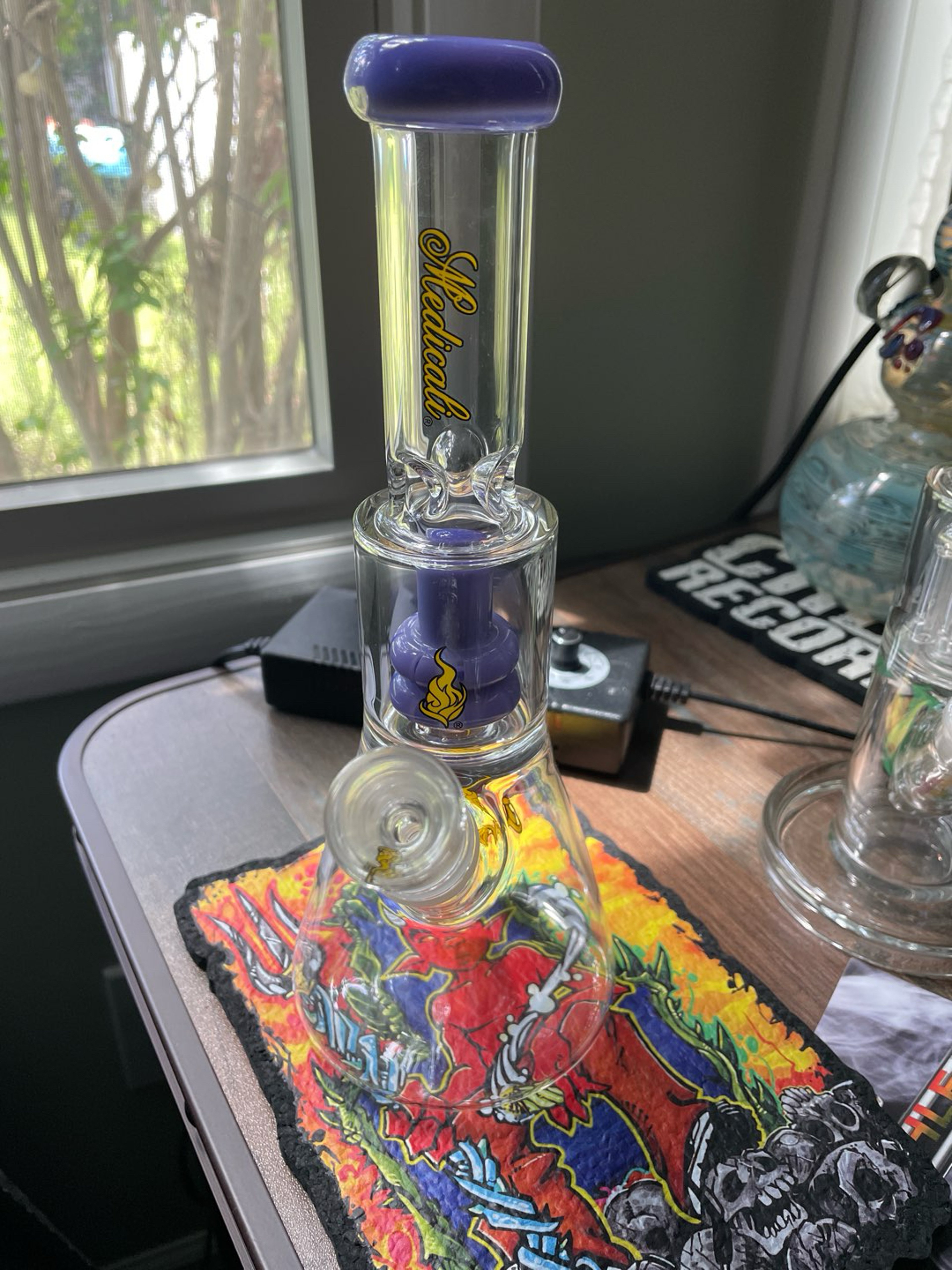 Preview pic of Medicali - 10” Beaker Shower Head Perc