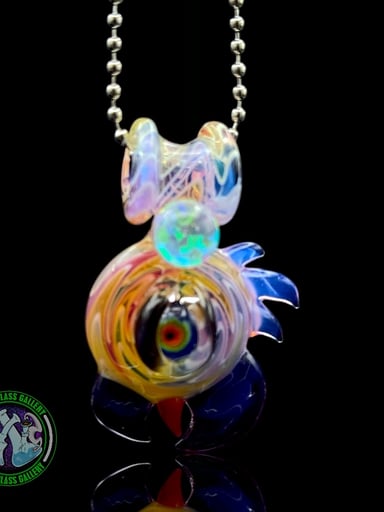 Preview pic of RJ Glass - Pendant - Bird #6