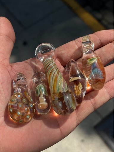 Preview pic of “Ocean Vibes” Glass Pendant Bundle