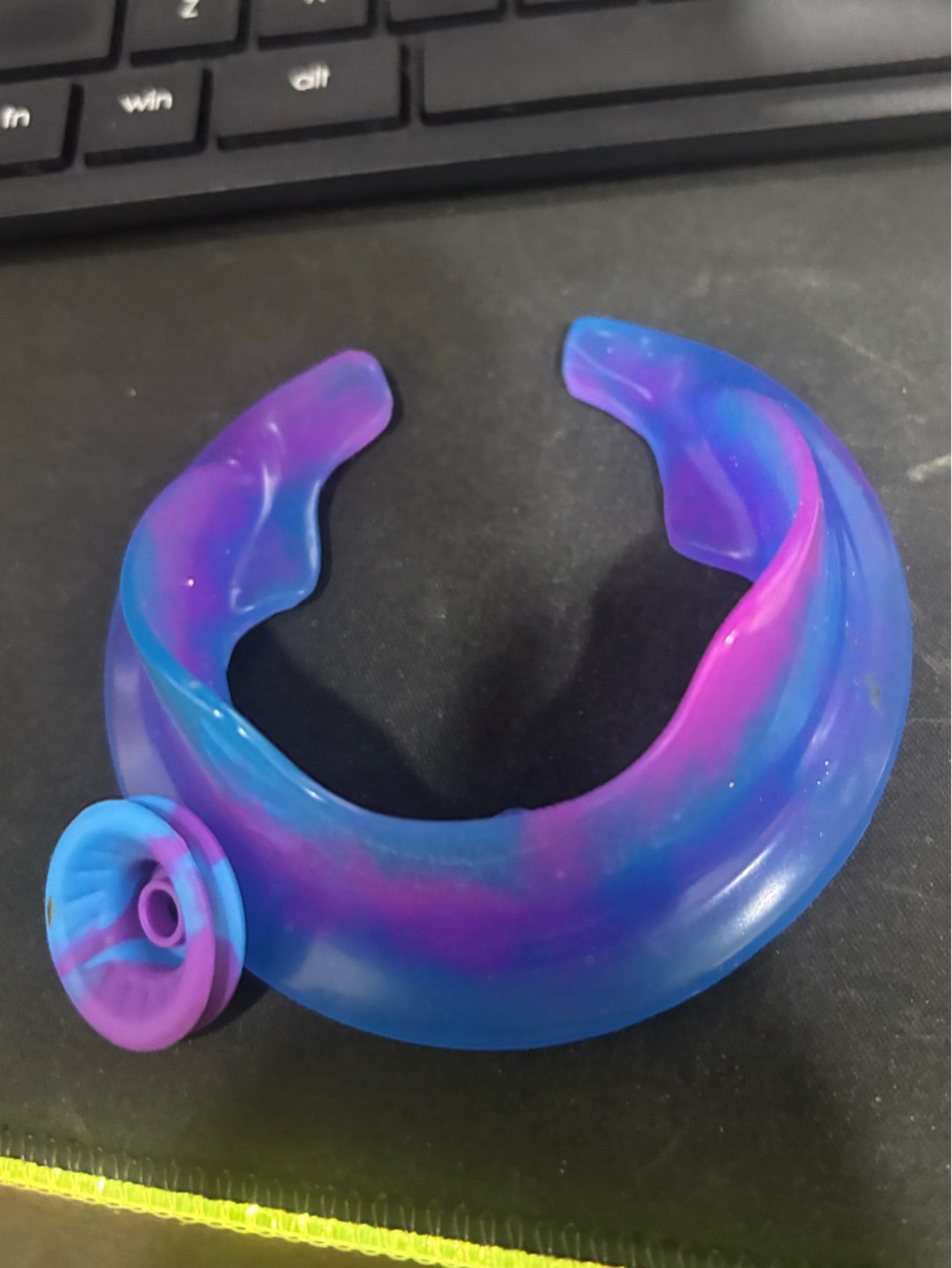 Preview pic of PUFF skins custom base glow in dark MIXED BERRY