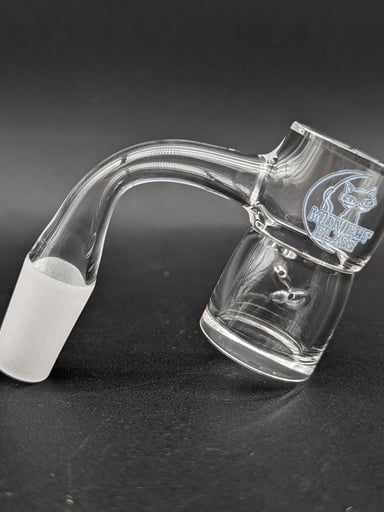 Preview pic of MIDNIGHT GLASS QUARTZ AUTO SPINNER SPLASH GUARD BANGER 14MM