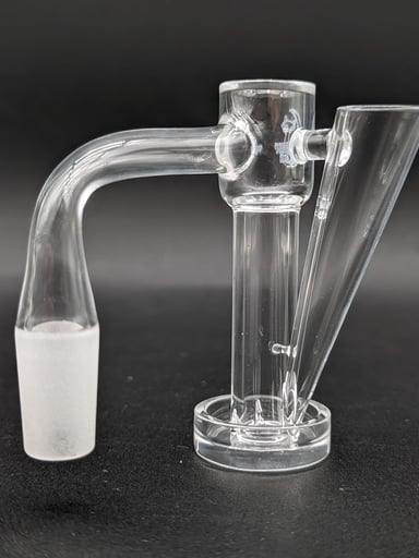 Preview pic of MIDNIGHT GLASS QUARTZ TERP SLURPER W/ TERP SLIDE 14MMz