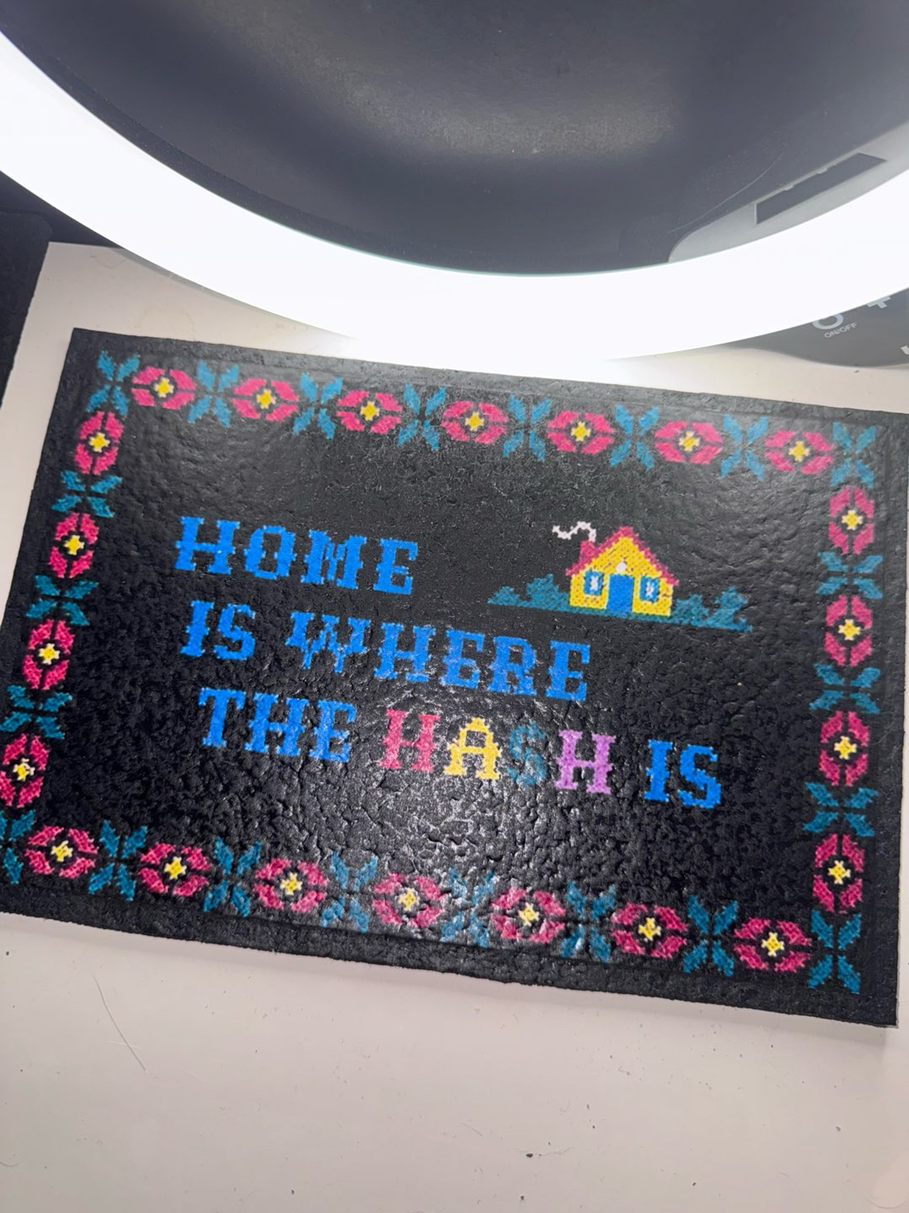 “Home Is Where The Has Is” Mat image 0