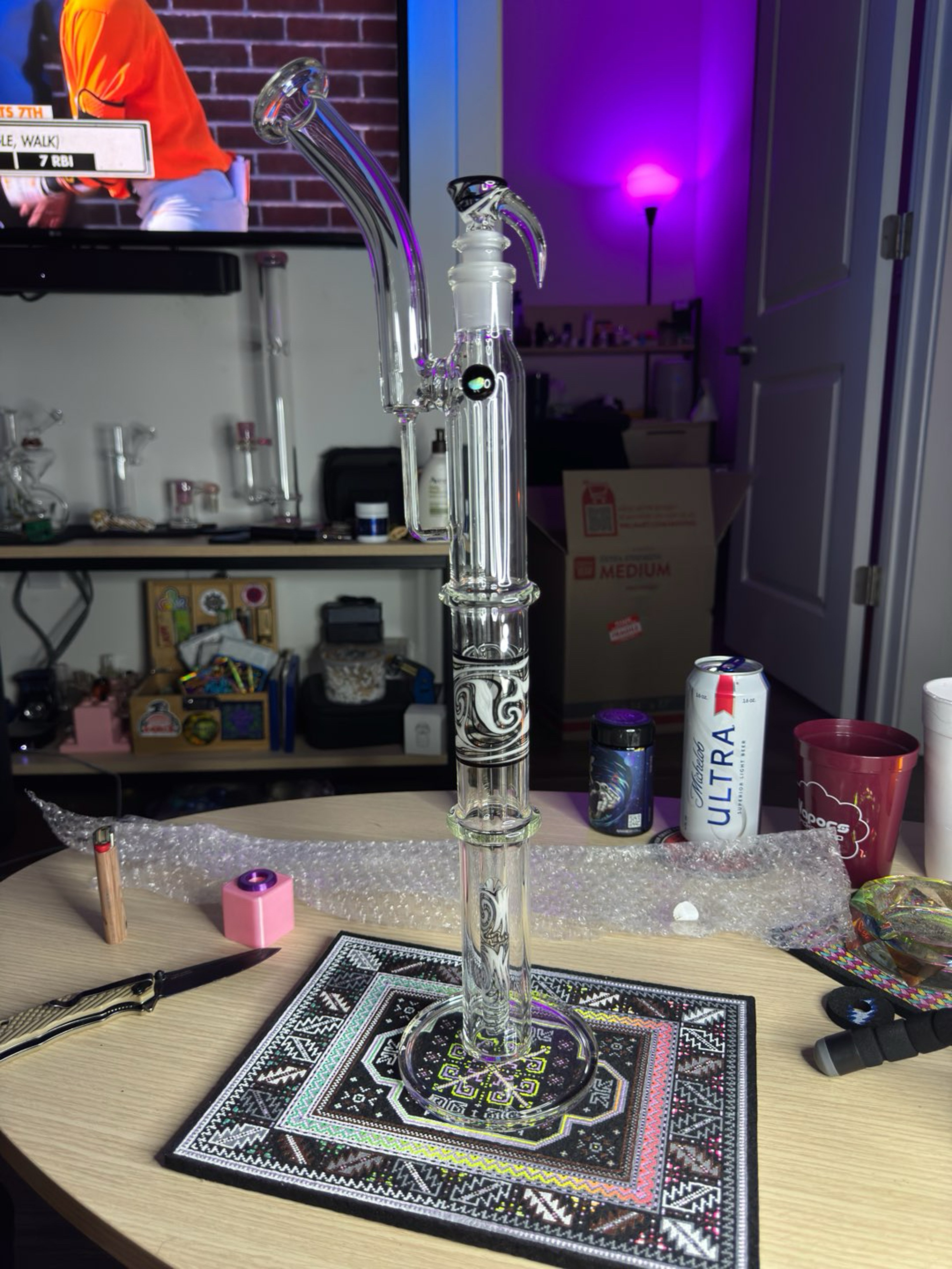 Preview pic of OJ_Flame King Bubbler in Lucy UV