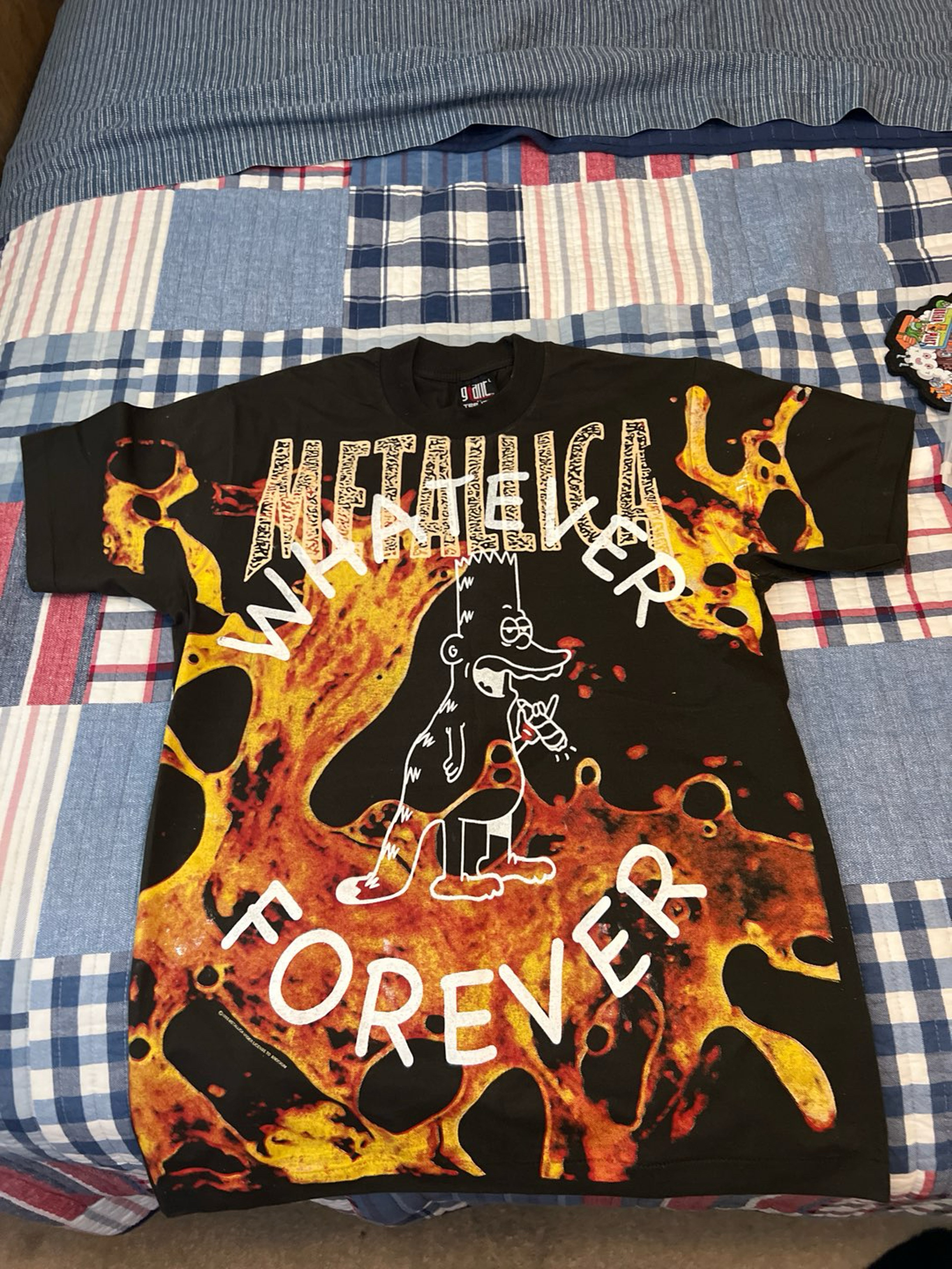 Preview pic of GZ1 Metallica t shirt