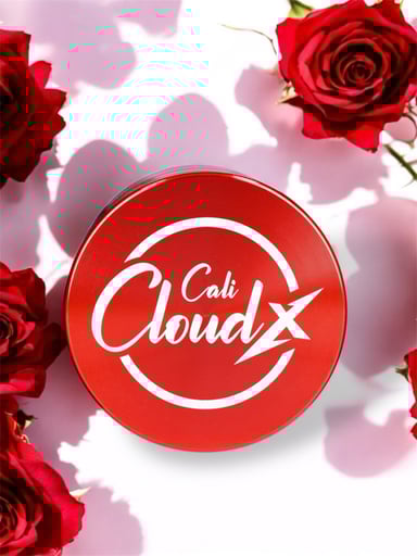 Preview pic of Cali Cloudx 🌹 90mm 3-Stage Aluminum Grinder in Red