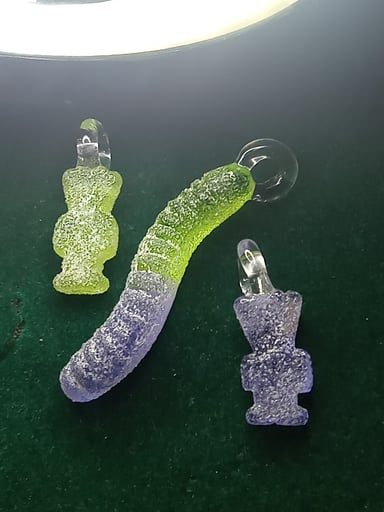 Preview pic of EMPERIAL GLASS: HEADY GLASS 🍬CANDY🍭PIECE 🍬PENDANTS