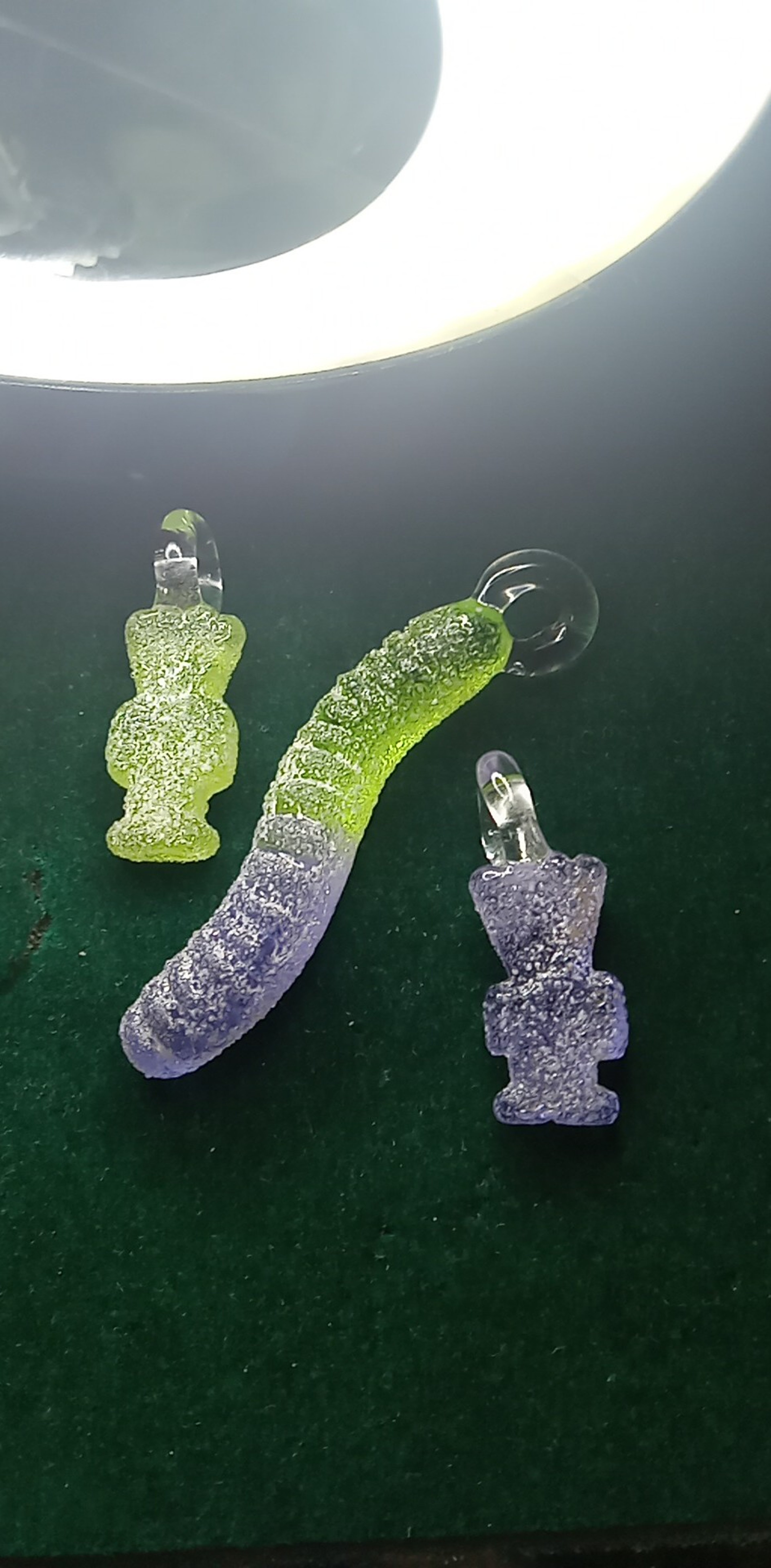 Preview pic of EMPERIAL GLASS: HEADY GLASS 🍬CANDY🍭PIECE 🍬PENDANTS