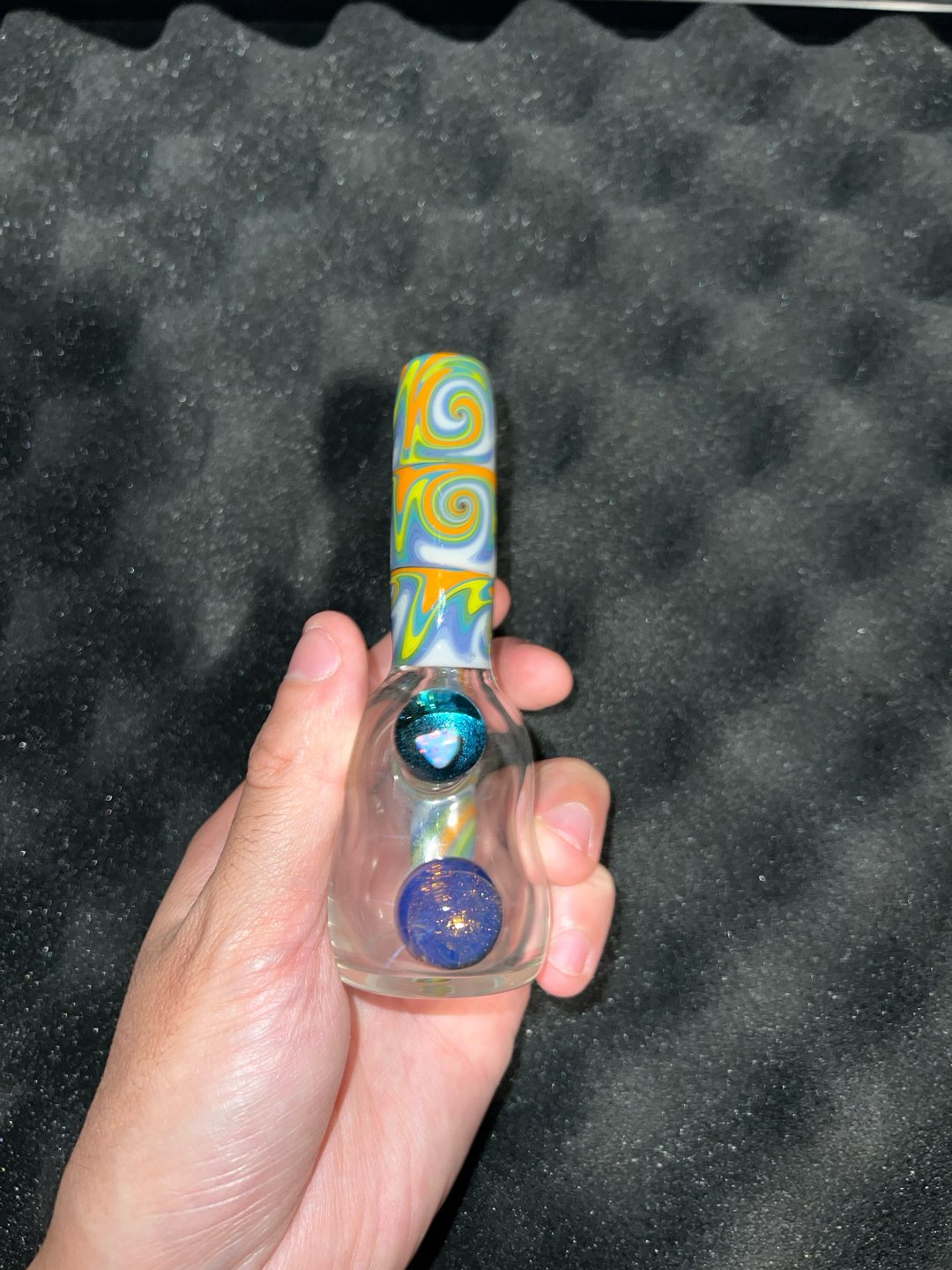Hurricain glass mini pocket shredder image 0