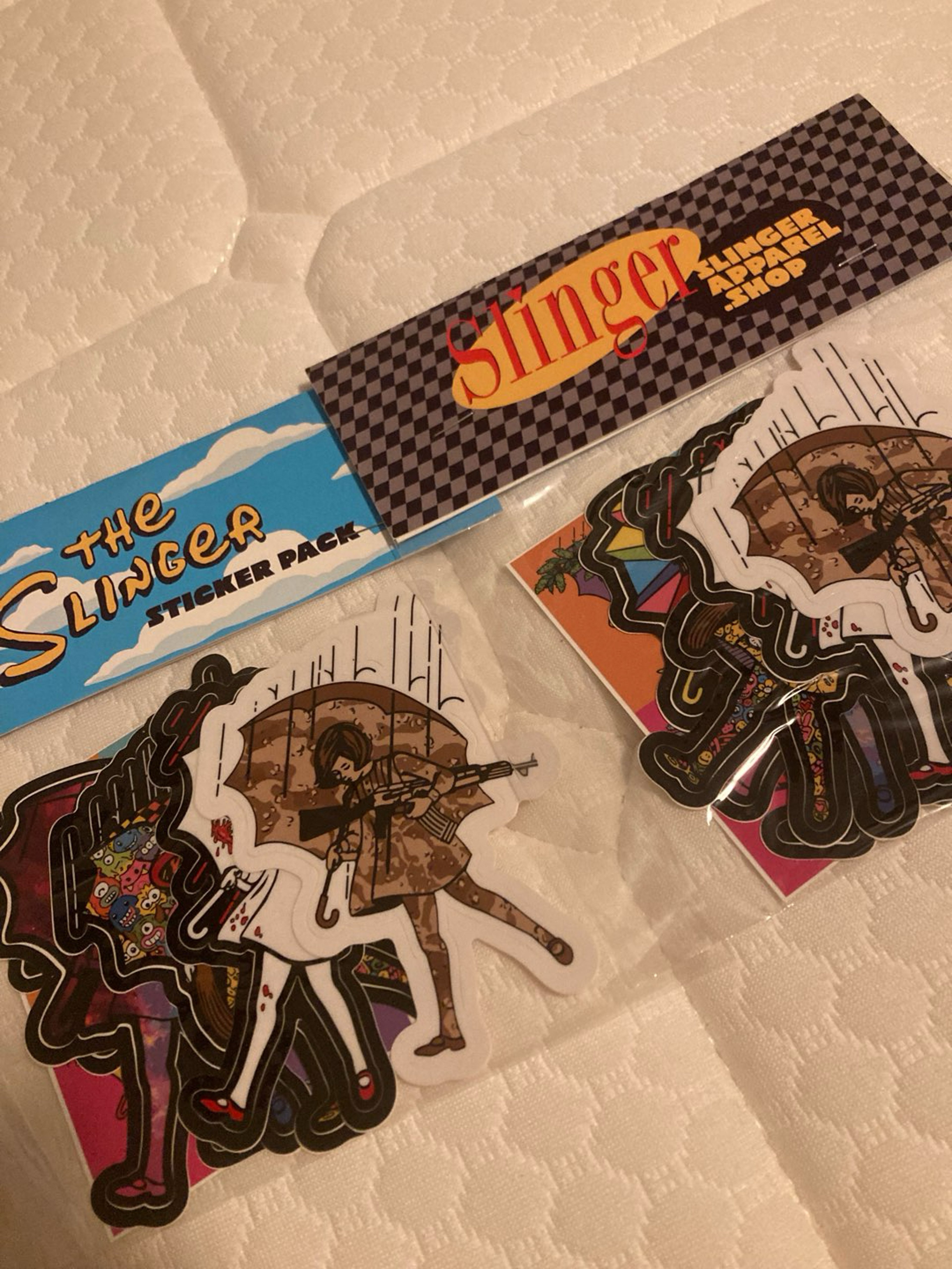 Preview pic of Slinger Sticker Slap Pack