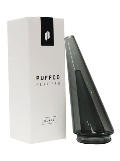 Preview pic of Puffco Peak Pro Shadow Black Glass top brand new
