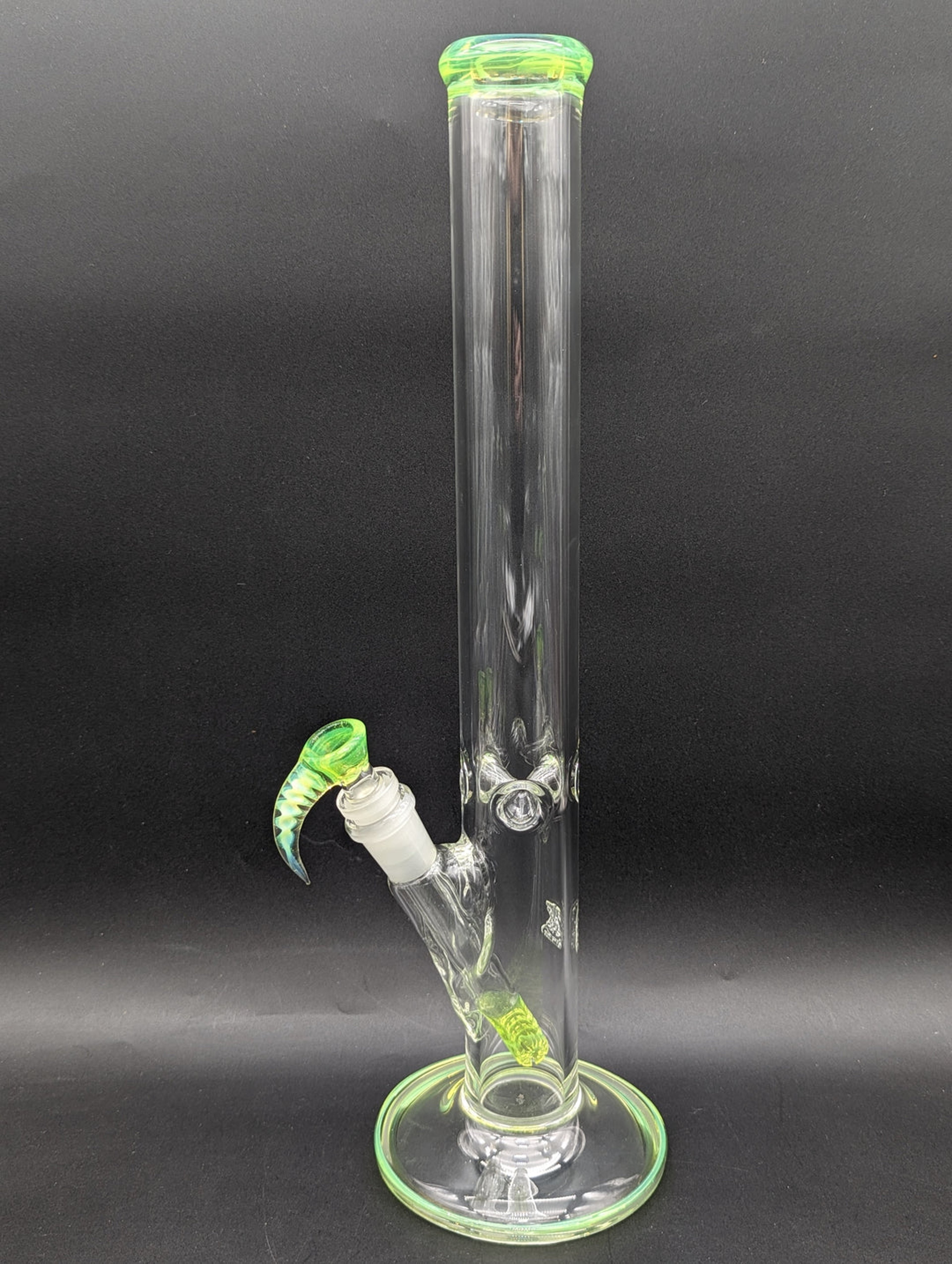 2K GLASS STRAIGHT TUBE WITH GRIDDED DOWNSTEM image 0