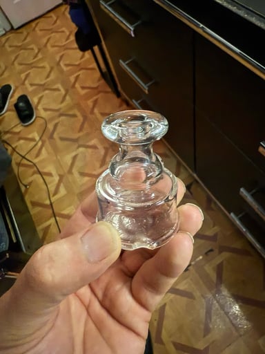 Preview pic of Clear puffco dry top (puffco not included)