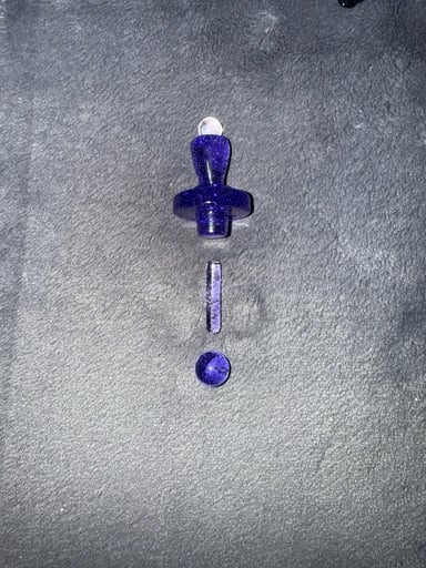 Preview pic of Purple slurper set with opal