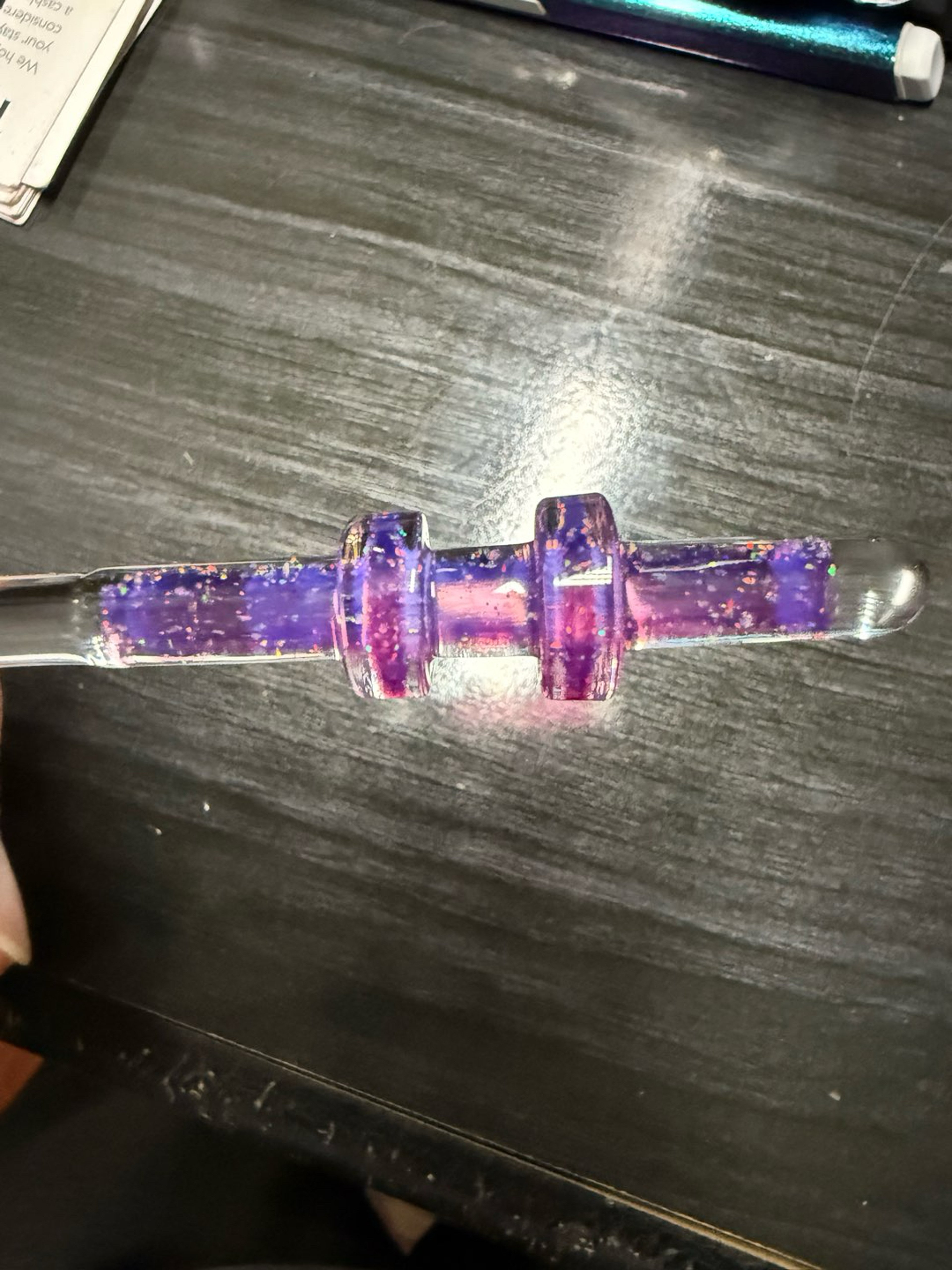 Preview pic of Moore glass designs royal jelly glass dab tool