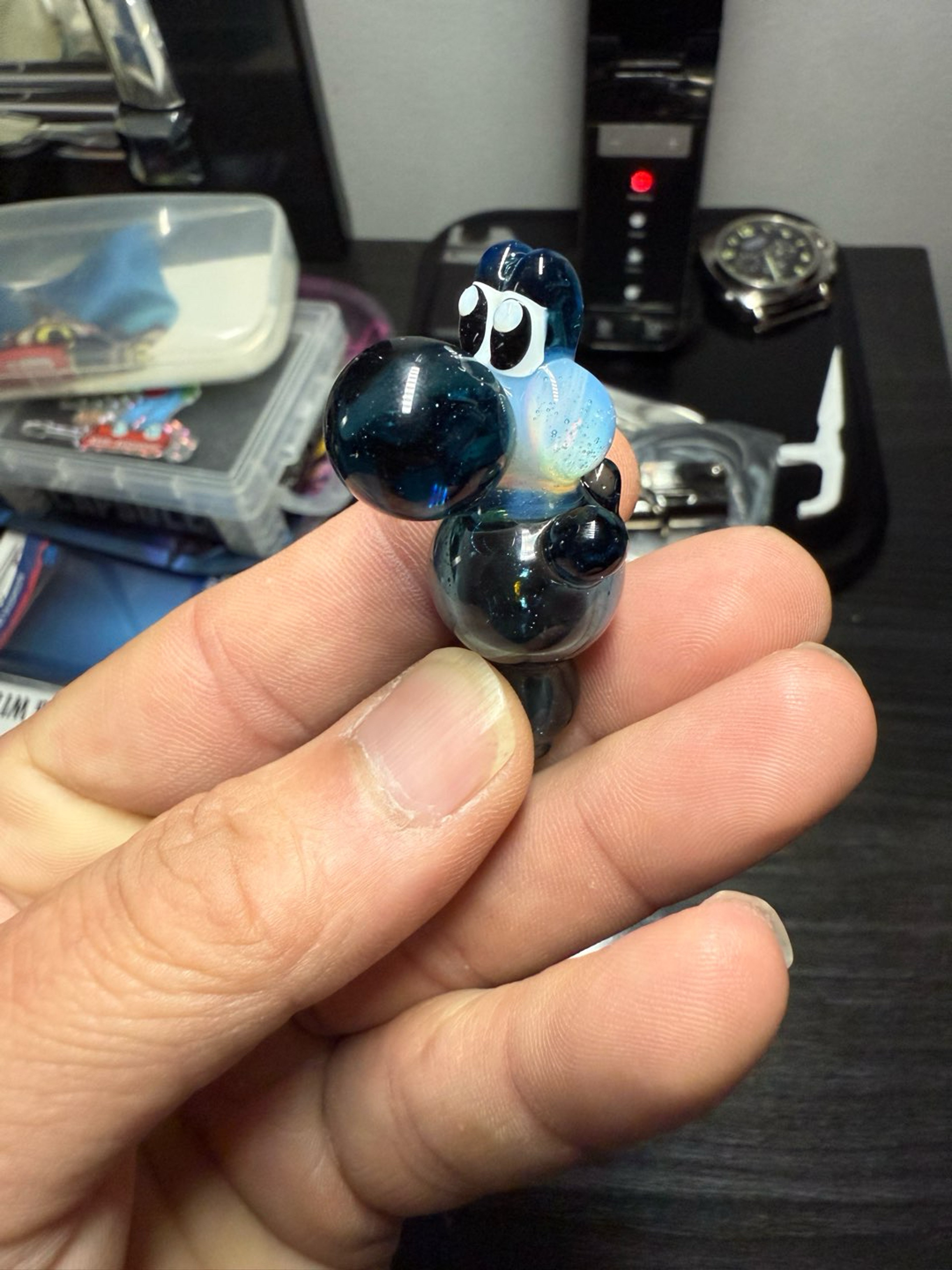 Preview pic of Bellz glass yoshi puffco ball cap