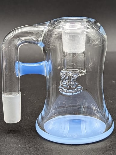 Preview pic of 2K GLASS 14MM DRY ASH CATCHERS 90 DEGREES