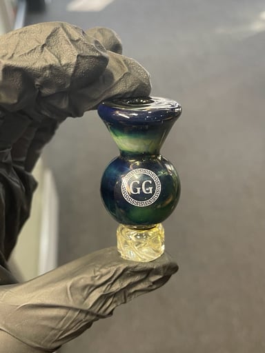 Preview pic of Greek Glass Spinner Cap Fume