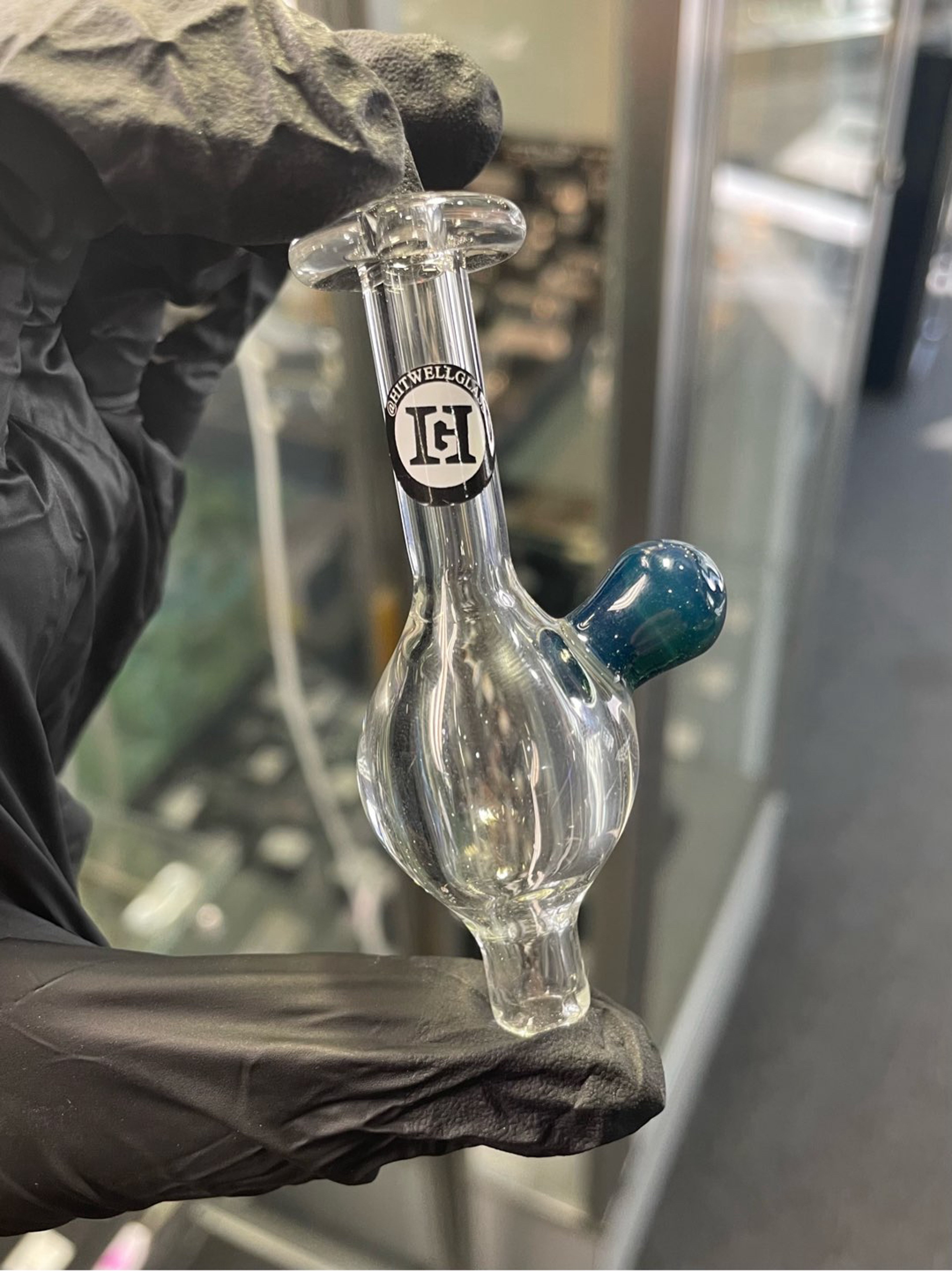 Hitwell Bubble Cap w/ Blue image 0