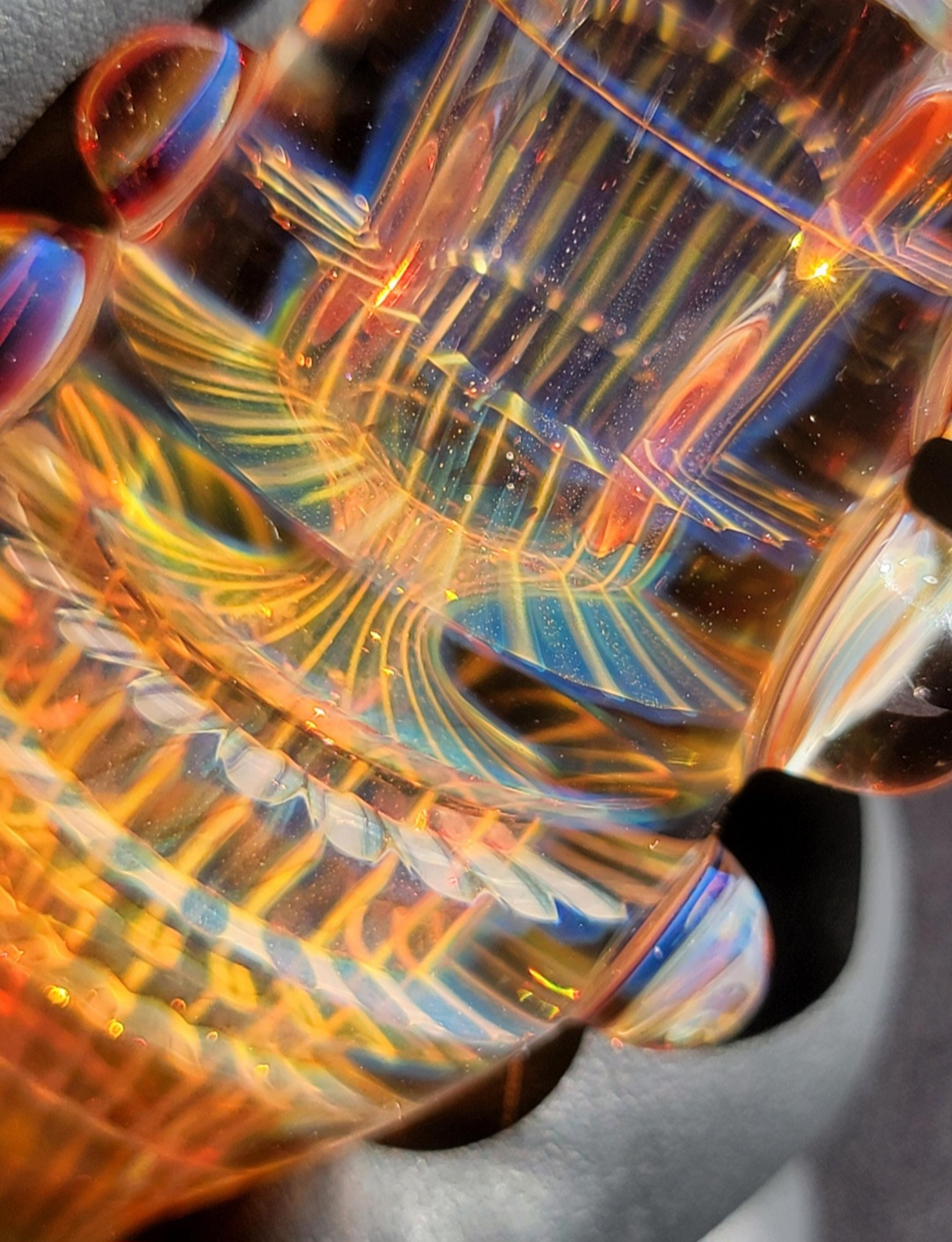 Preview pic of Fumed Fatty Chillum by SaltyDogGlass SDG Salty dog Ethan Lesch