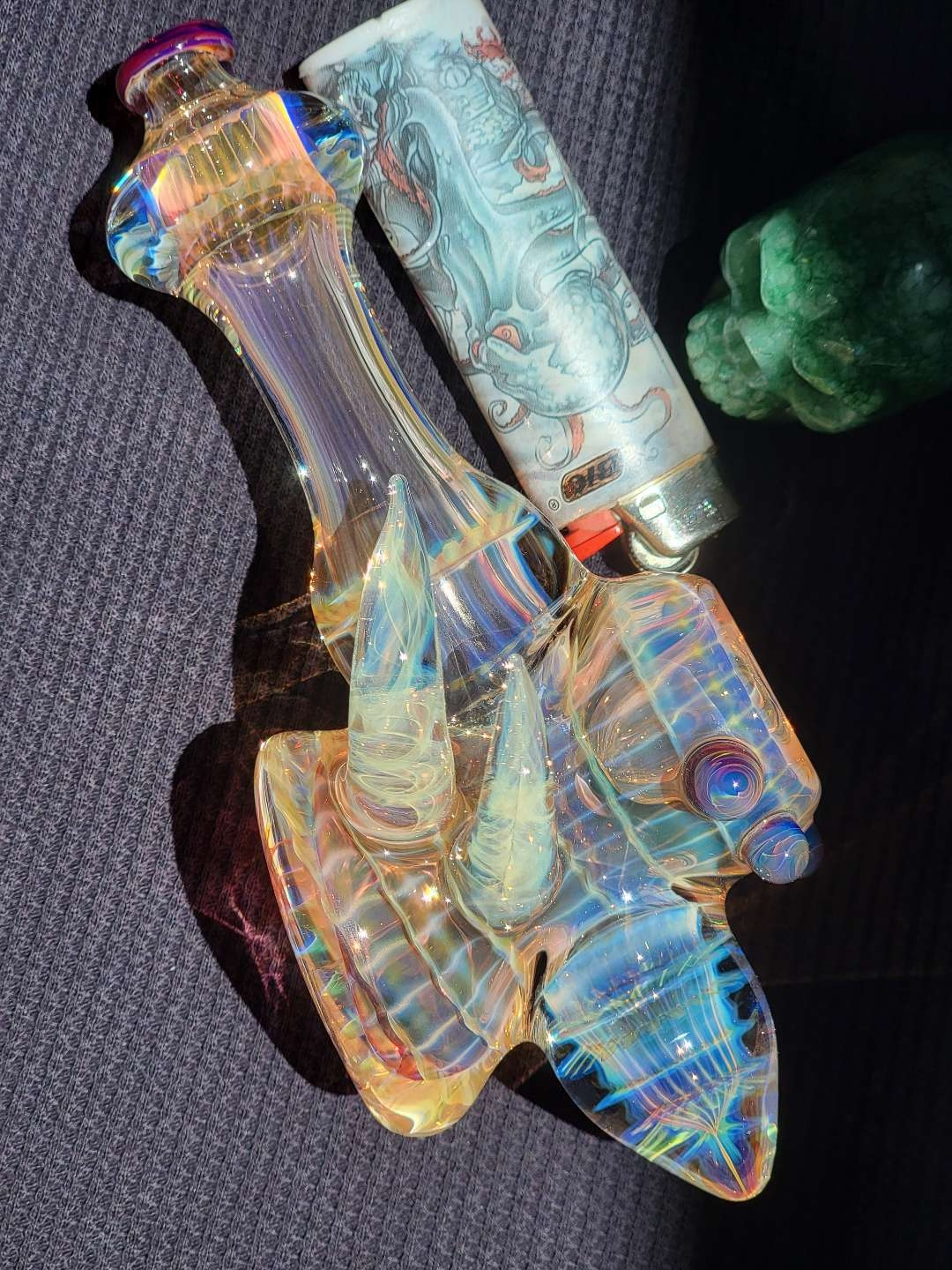 Preview pic of Hammer pipe by SDG SaltyDog SaltyDogGlass Ethan Lesch