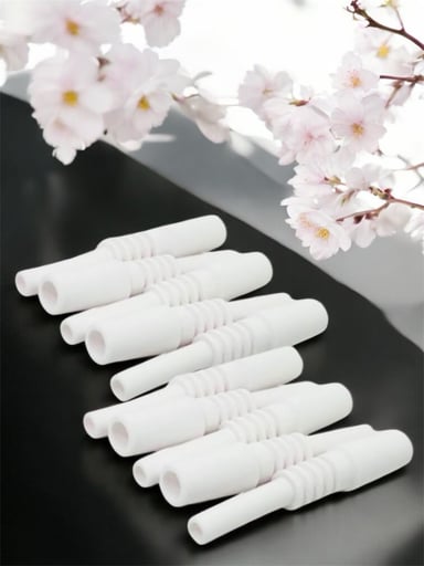 Preview pic of (10 count) 14mm Male Ceramic Tip Replacement Joints for Dabbing