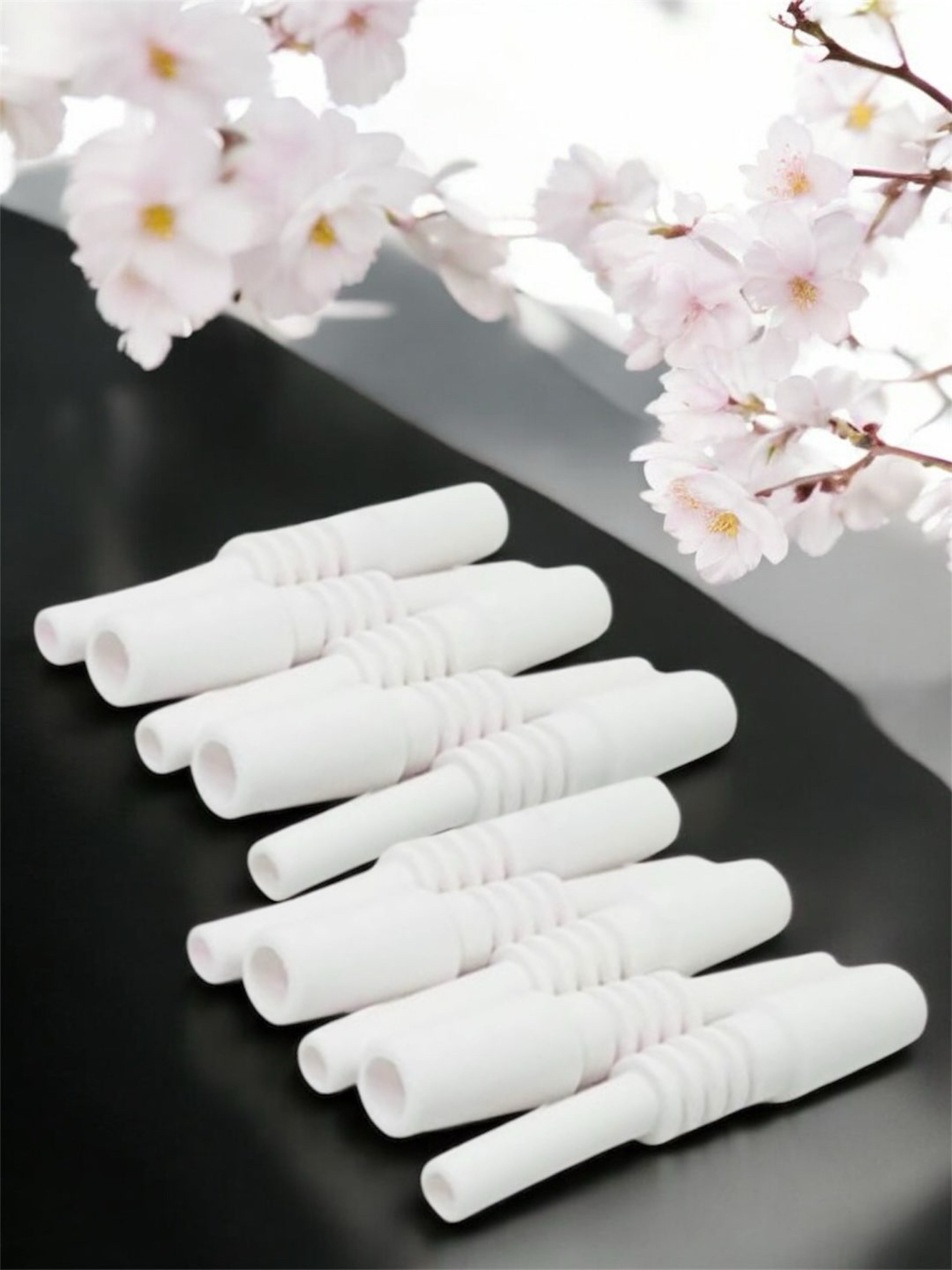 Preview pic of (10 count) 14mm Male Ceramic Tip Replacement Joints for Dabbing