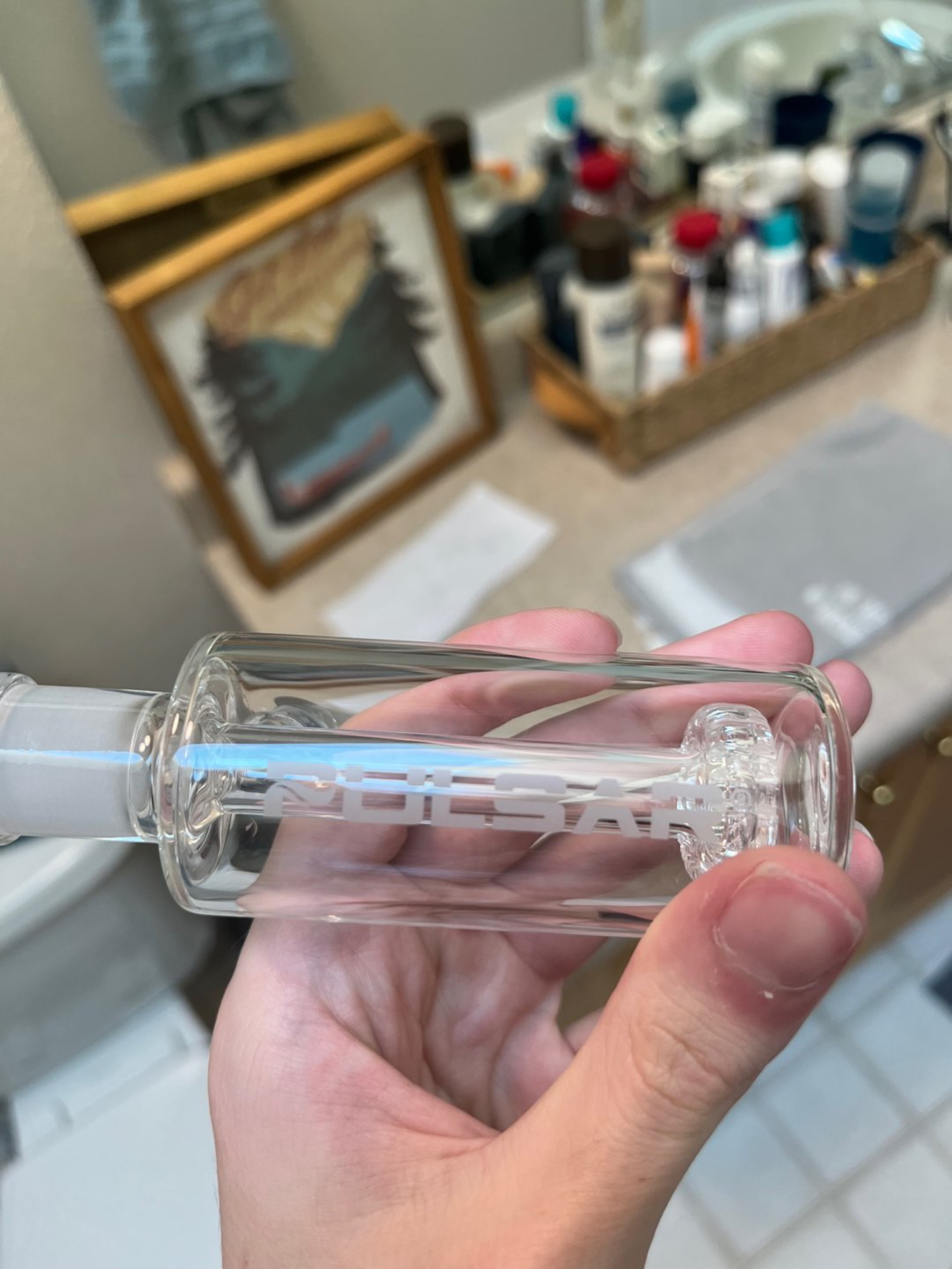 Preview pic of Pulsar glass ash catcher 45 degree angle 14 mm