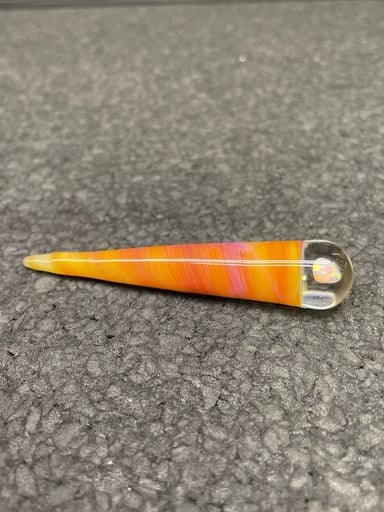 Preview pic of Willstar Glass Poker Orange Opal