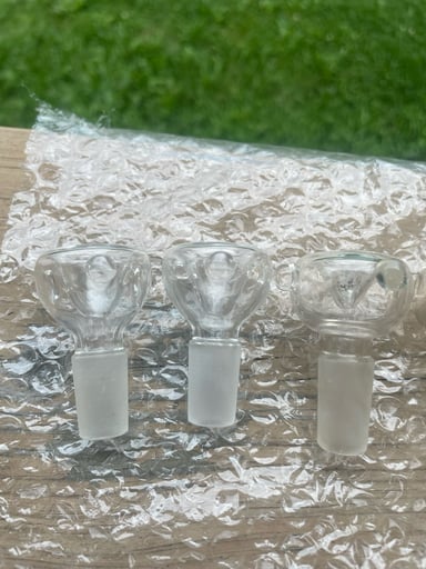 Preview pic of Clear Single Hole Bowls