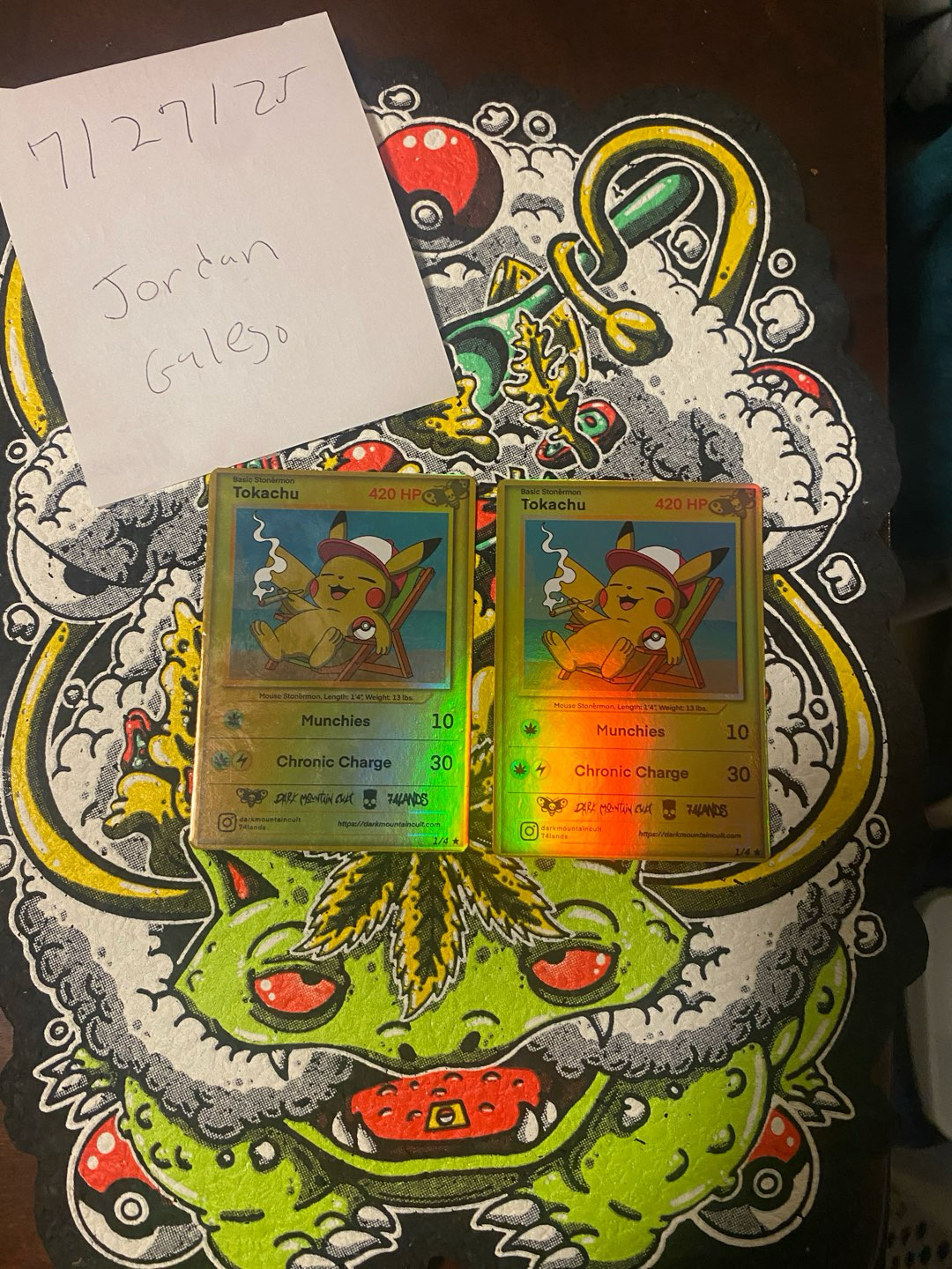 Preview pic of Dmc Pokémon pikachu card RARE