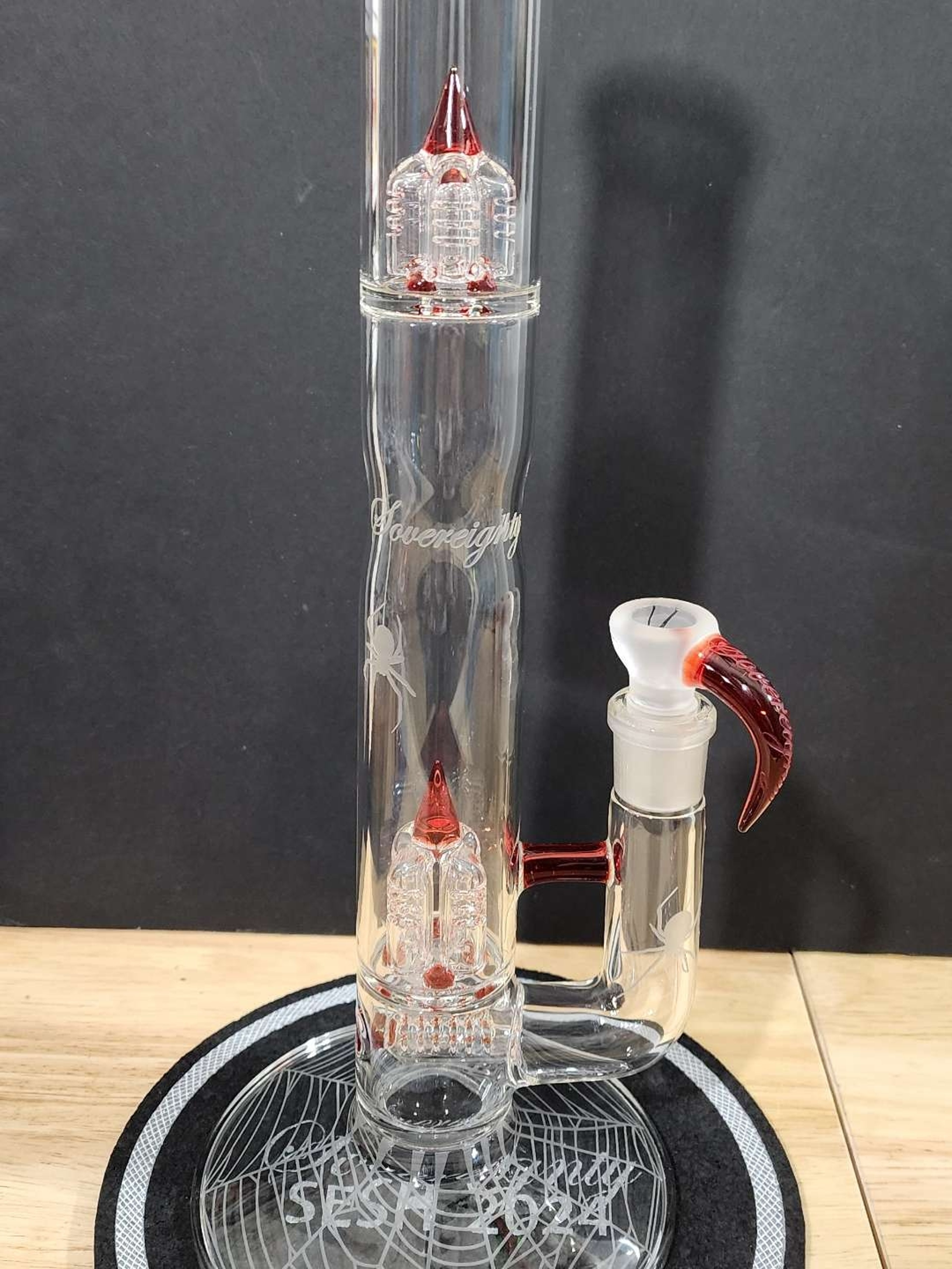Preview pic of Sovereignty Stemline Inv 4 44 Pomegranate With Reduced Band and matching slide