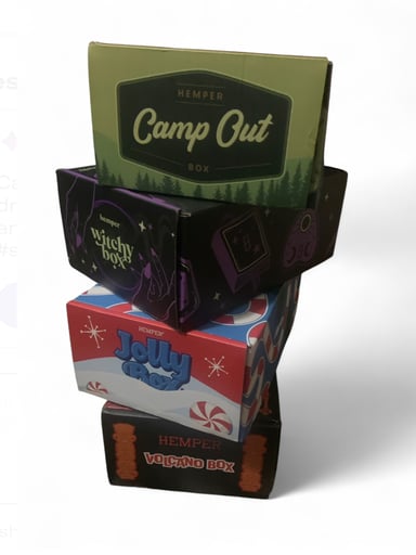 Preview pic of Four Themed Hemper Boxes